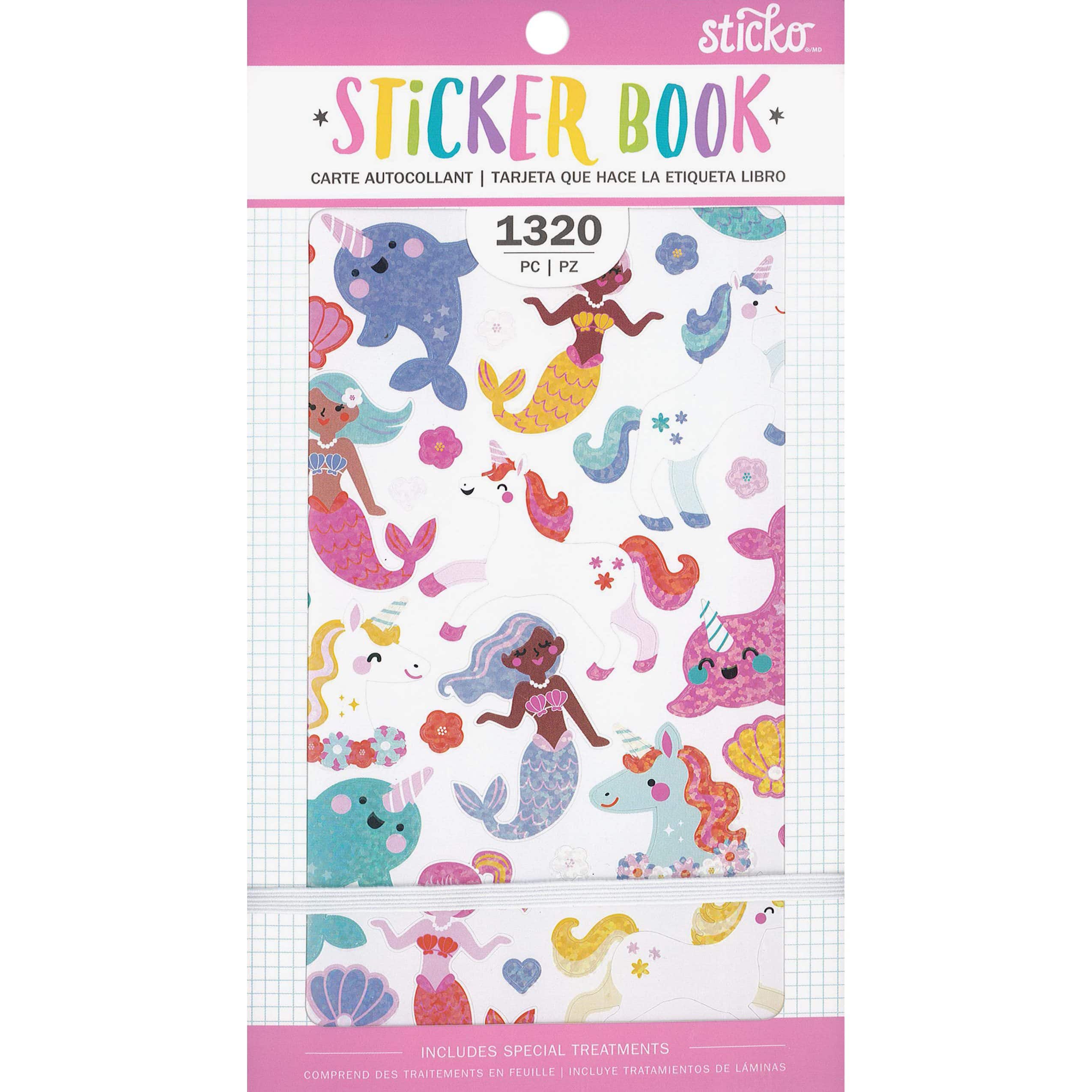 Sticko Fantasy Animals Sticker Book