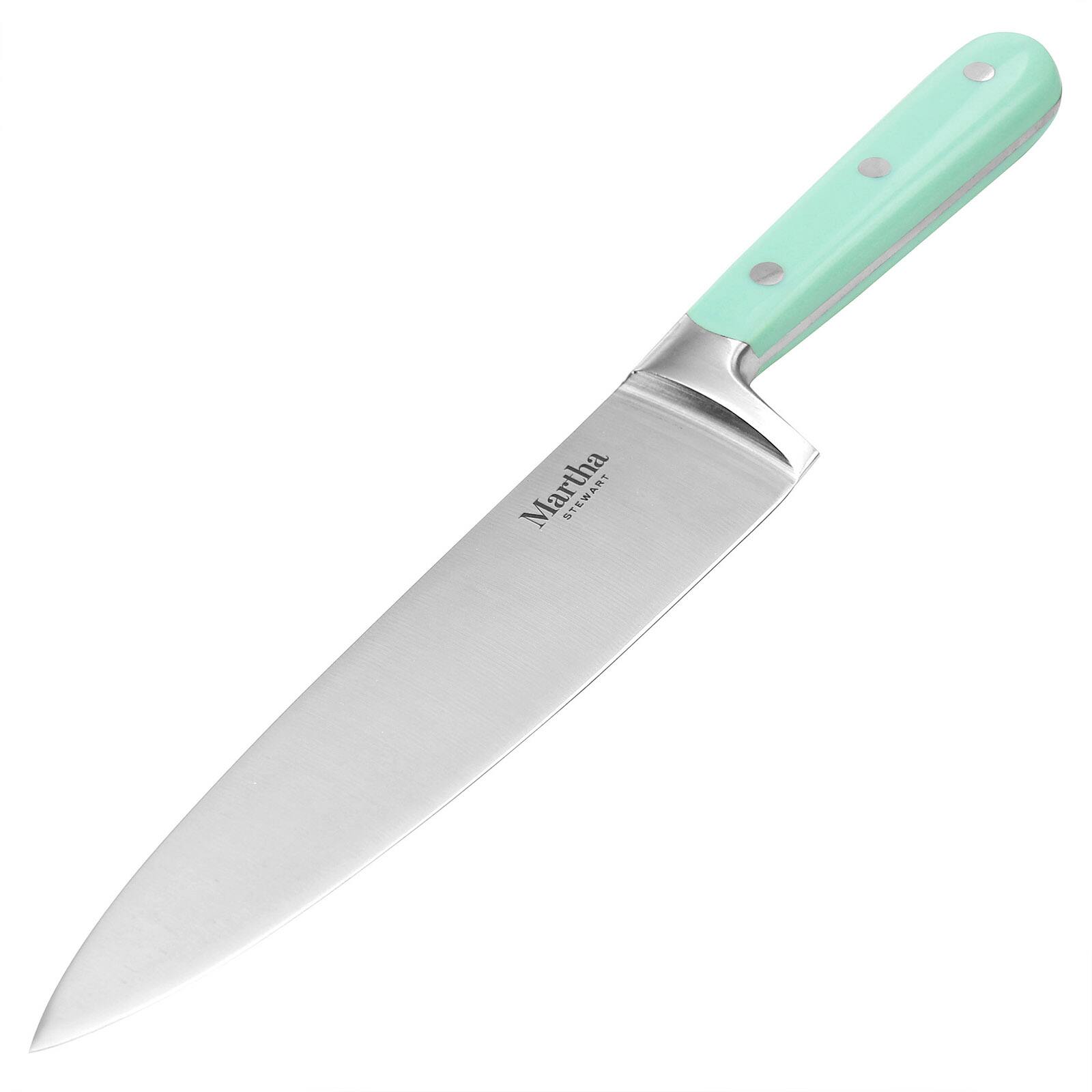 Martha Stewart Mint 8" Stainless Steel Chef Knife