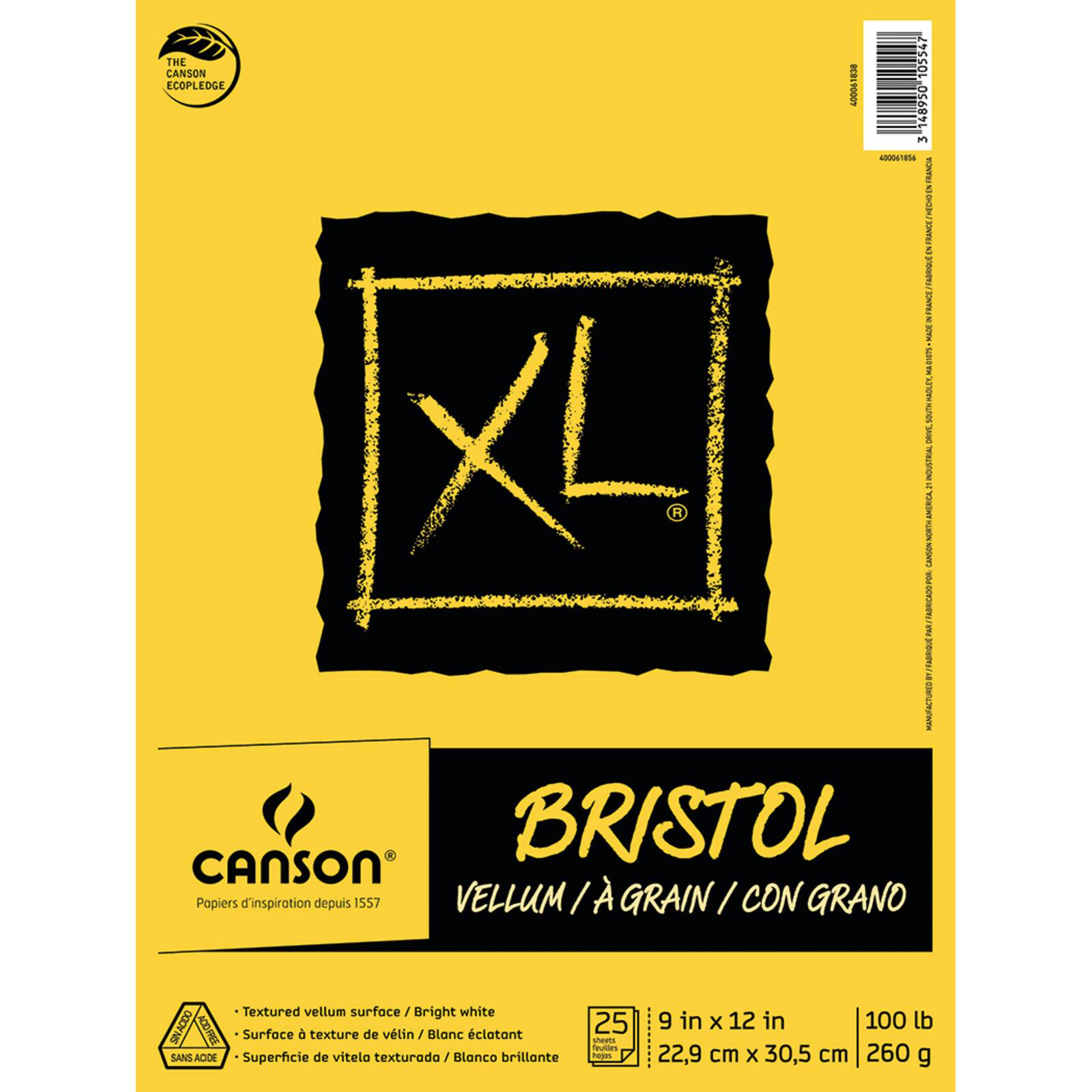 Canson® XL® Bristol Spiral Vellum Pad Michaels