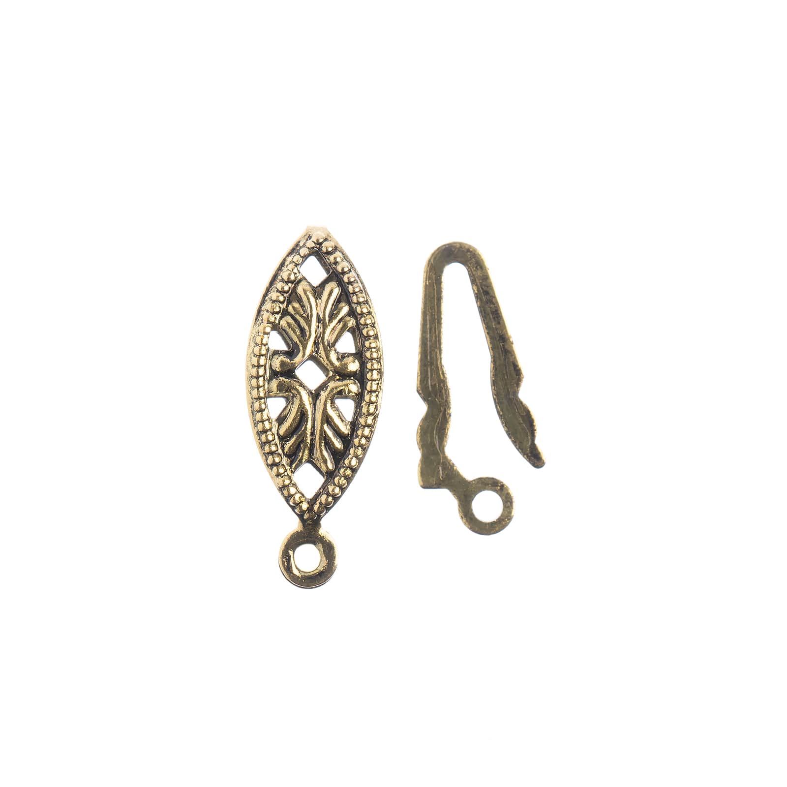 John Bead Must Have Findings 20mm Fish Hook Clasp Set, 9ct.