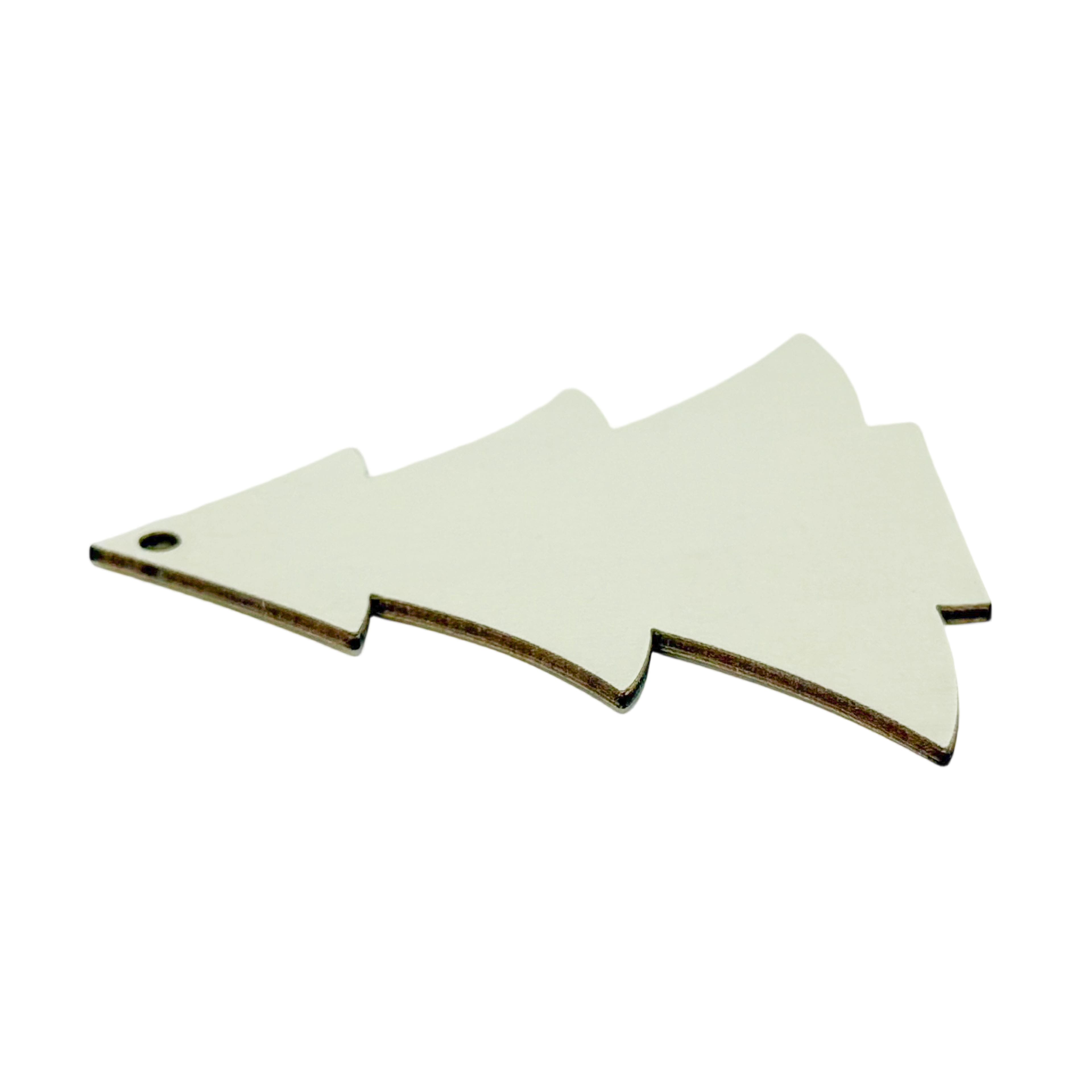 3.25&#x22; DIY Plywood Tree Ornaments, 50ct. by Make Market&#xAE;