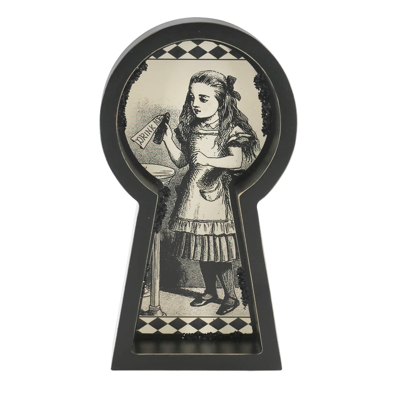 Assorted 7&#x22; Wonderland Character Keyhole Block Tabletop D&#xE9;cor, 1pc. by Ashland&#xAE;