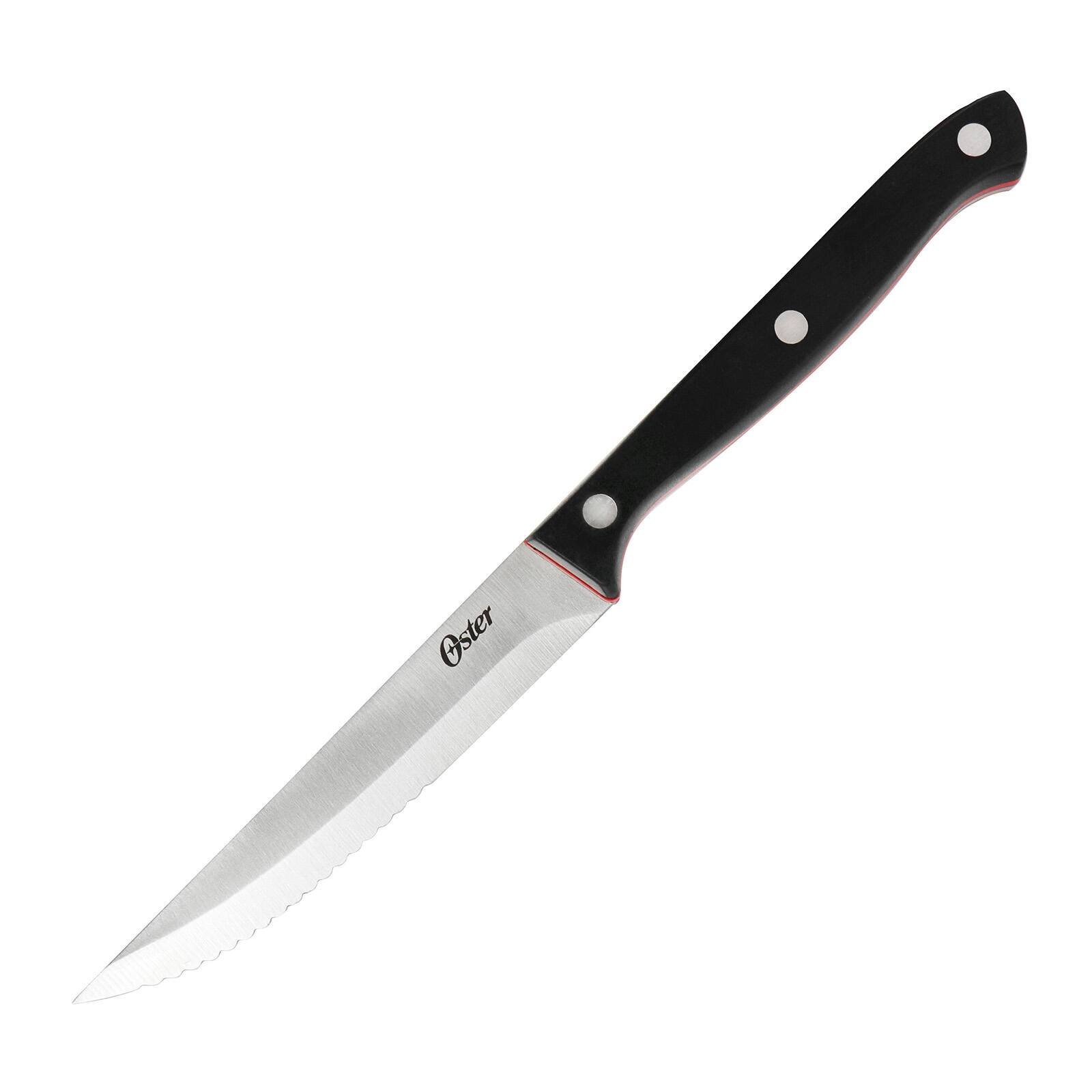Oster Durbin 14-Piece Stainless Steel Cutlery Set with Block