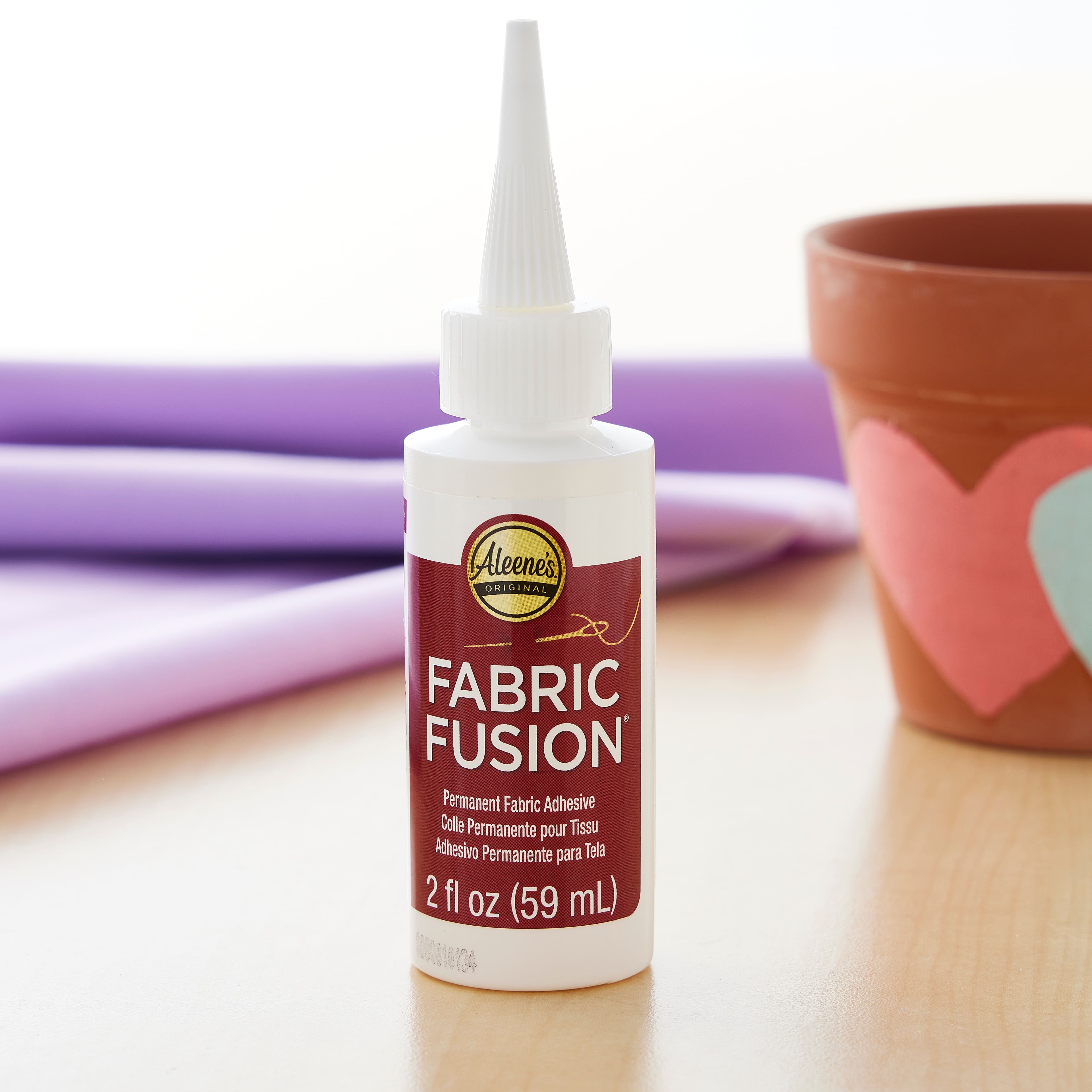 Aleene's Fabric Fusion 8 Fl Oz Permanent Fabric Adhesive : Target