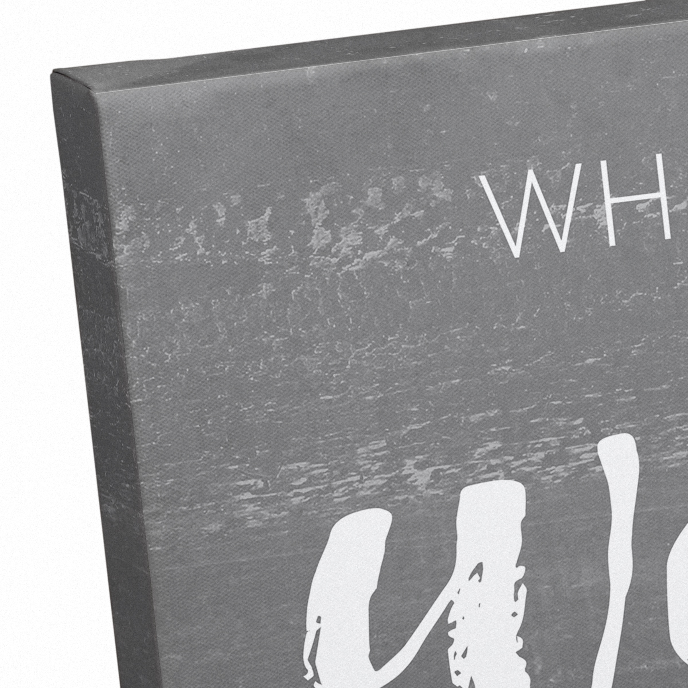 What Part of Woof Canvas Wall Art