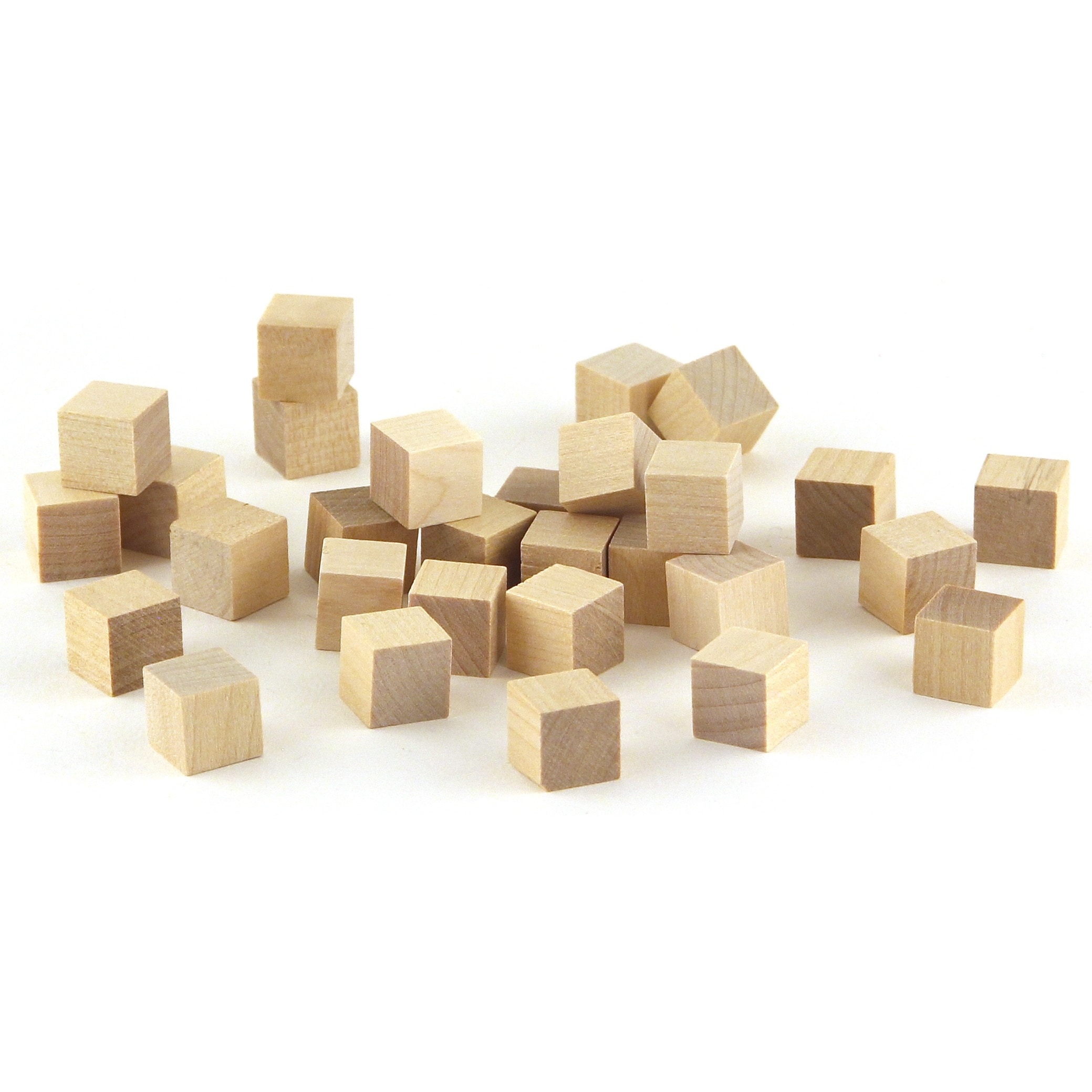 Hygloss® 0.5" Wood Blocks, 30ct. | Michaels