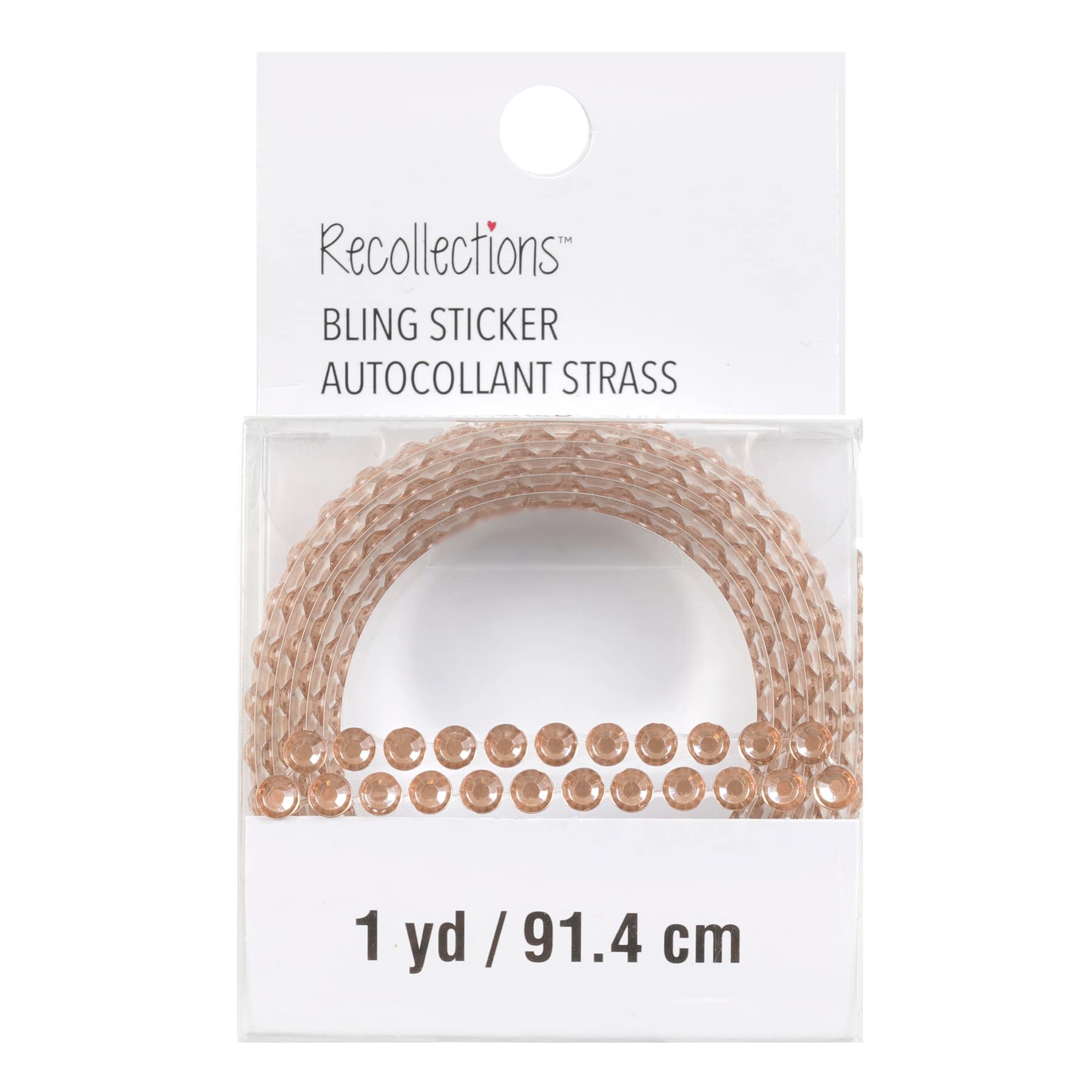 12 Pack: Bling on a Roll™ Brown Rhinestone Adhesives by Recollections™