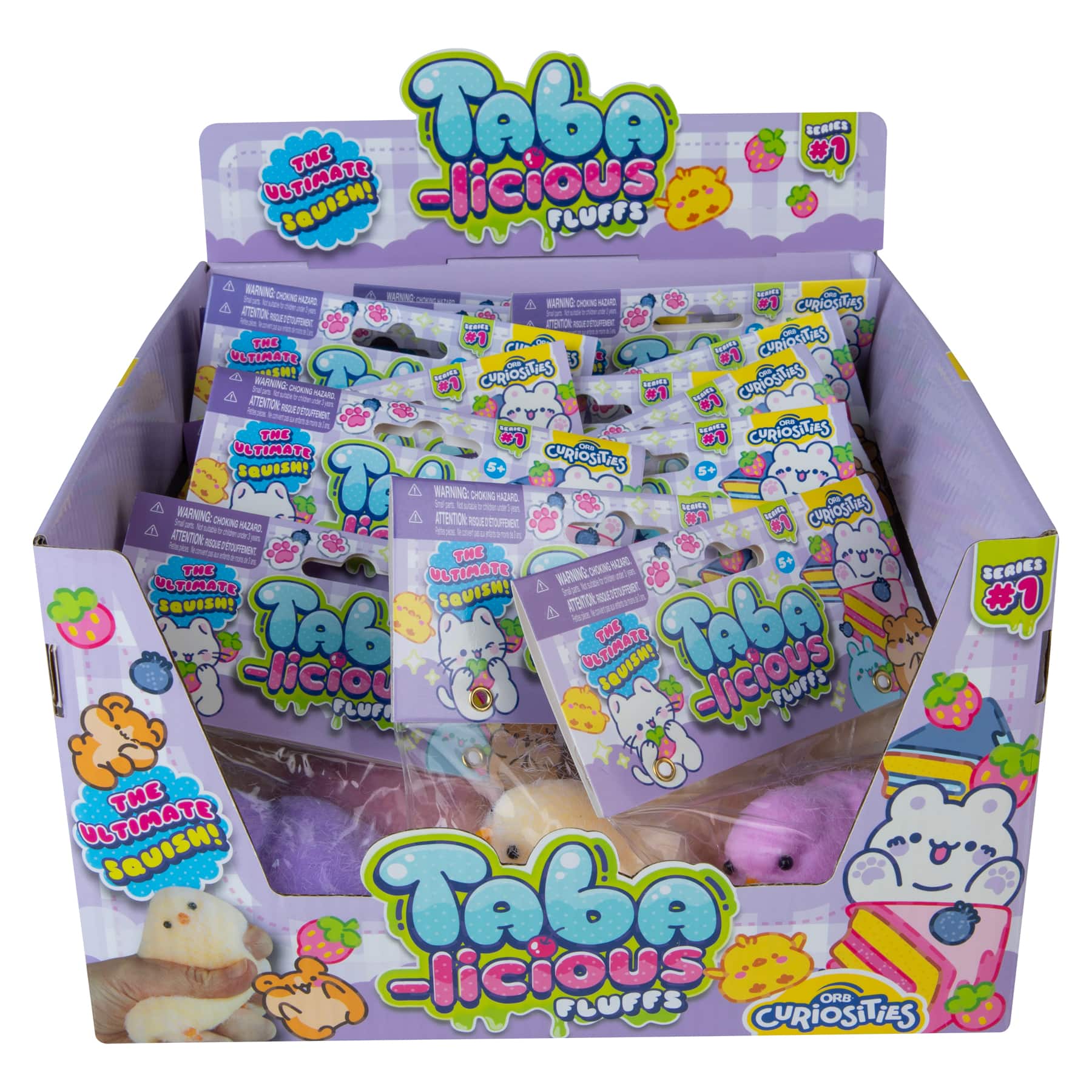 Assorted Orb&#x2122; Curiosities Taba-Licious Fluffs Squishy Toy, 1pc.