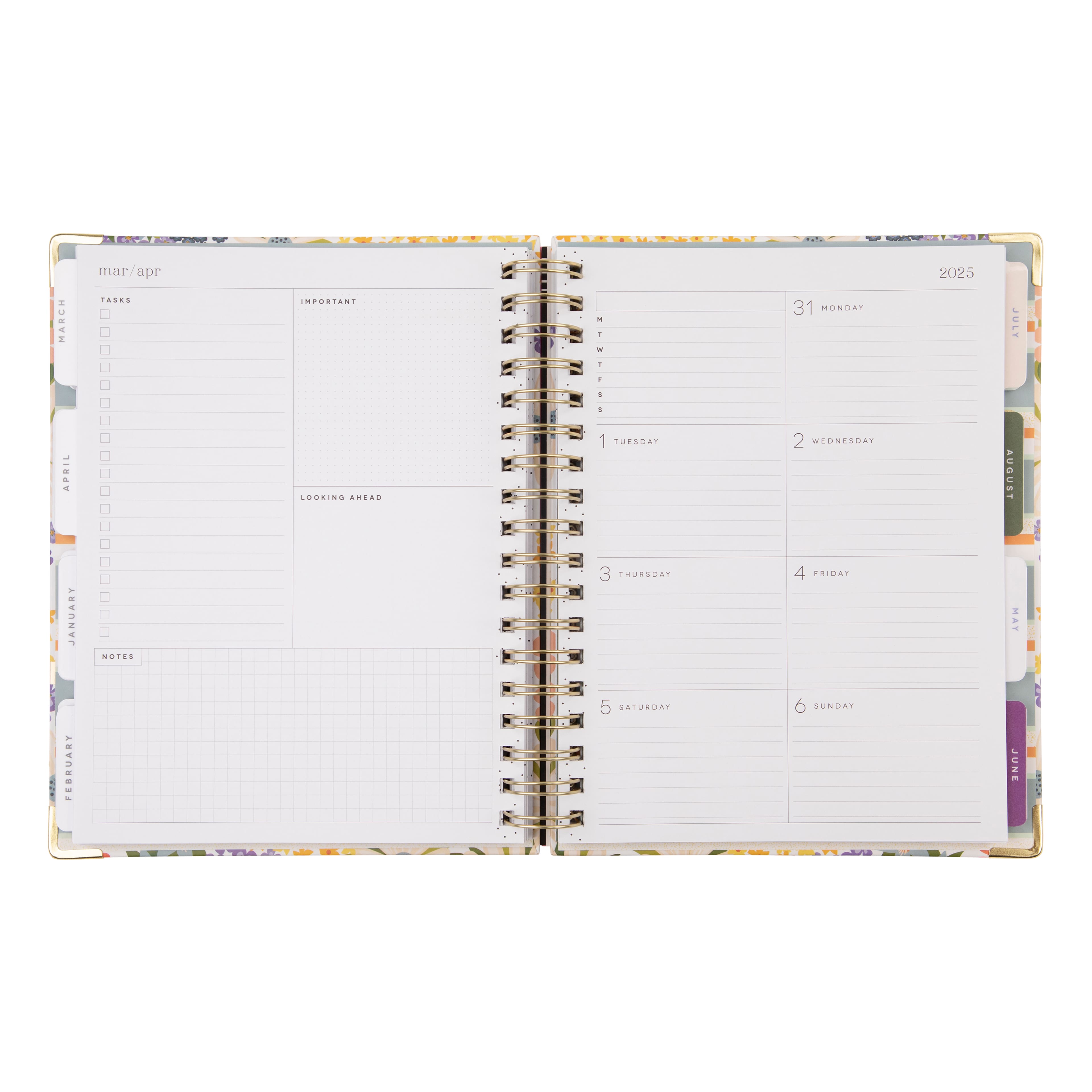 The Classic Happy Planner&#xAE; Twin Loop Spring Market