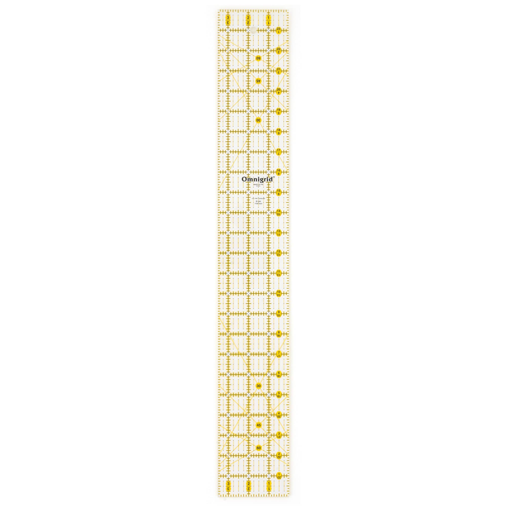 Omnigrid® 3.5" x 24" Rectangle Quilting & Sewing Ruler
