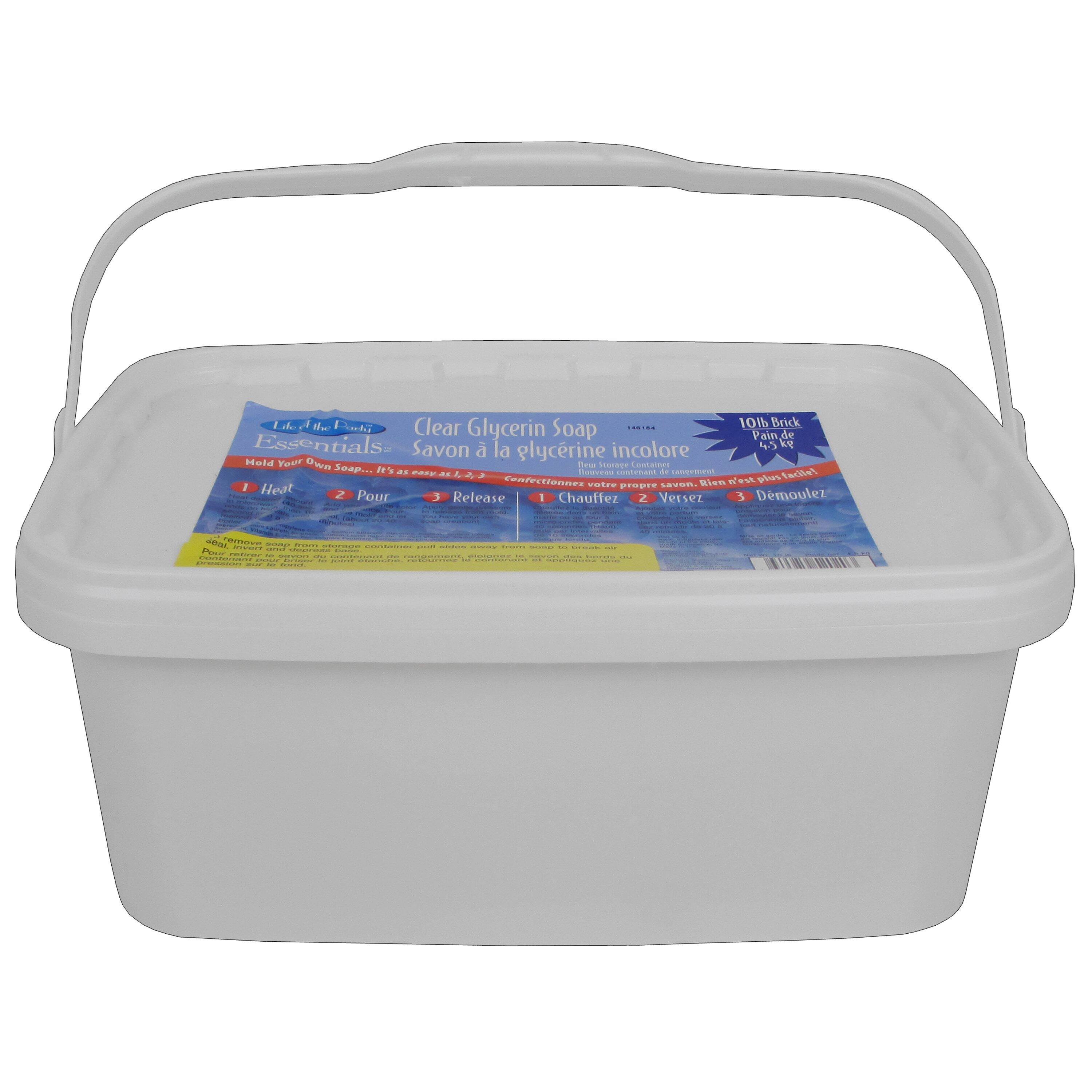 Life of the Party™ Clear Soap Base Glycerin, 10lb. Michaels