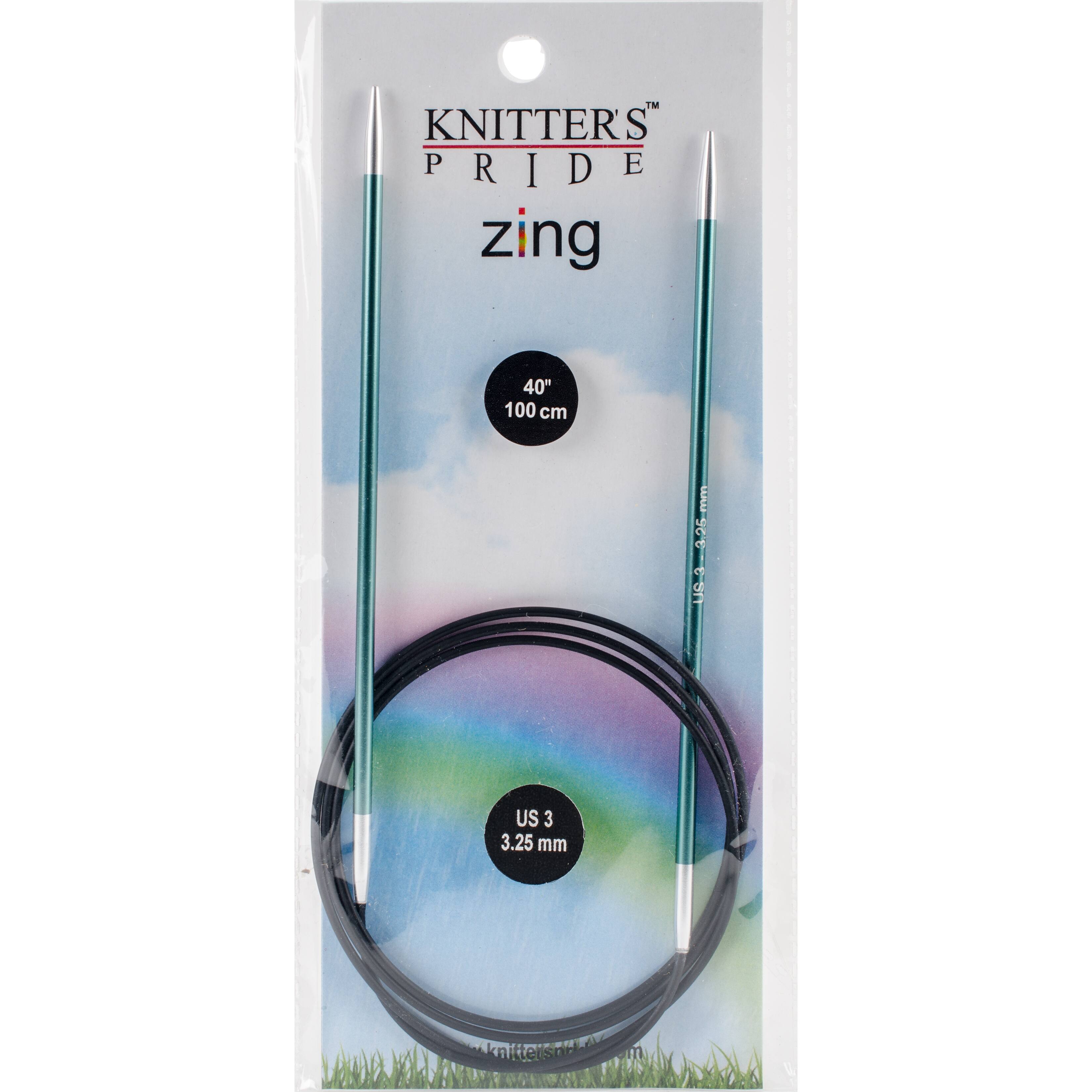 Knitter&#x27;s Pride&#x2122; 40&#x22; Zing Fixed Circular Needles