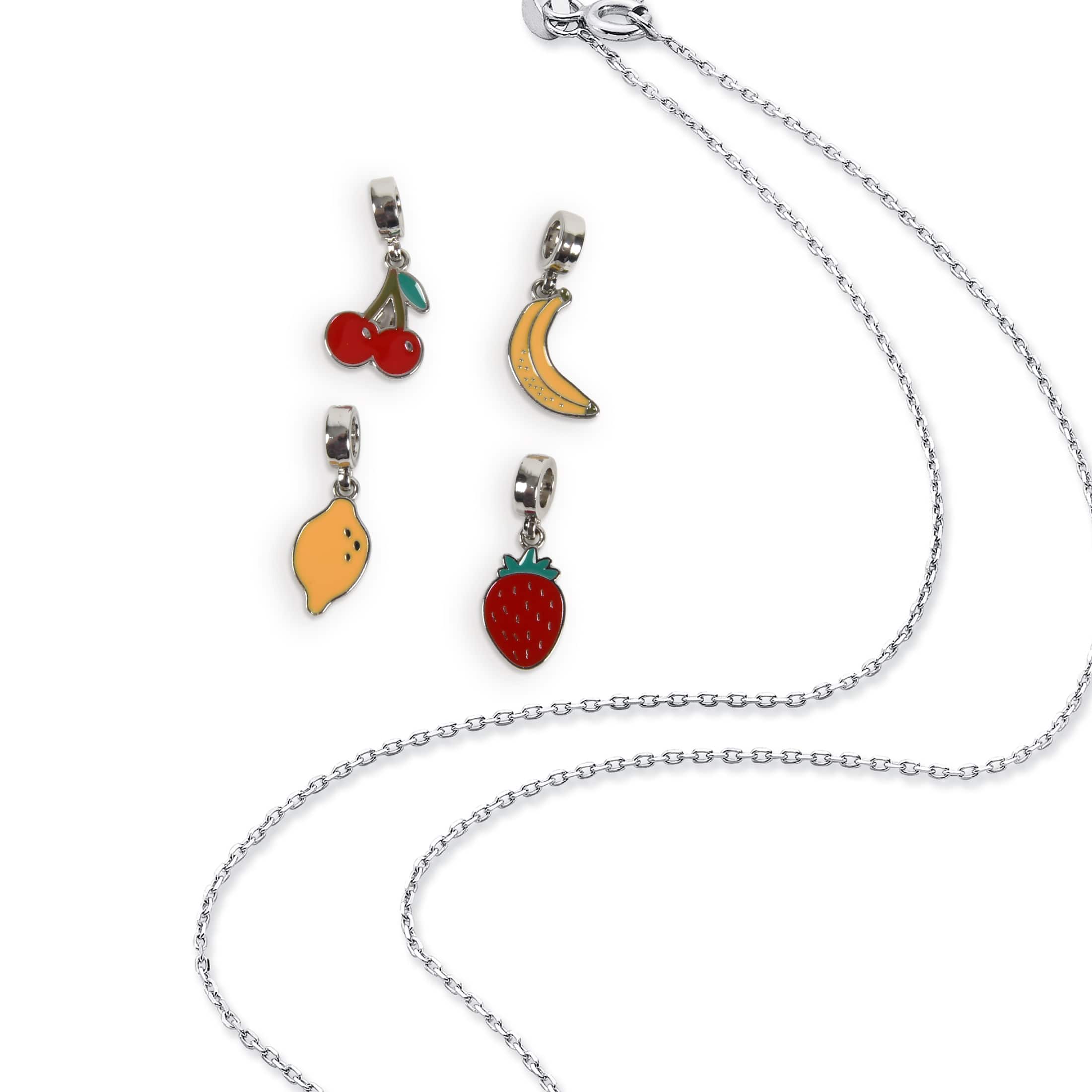 Slide-On Fruit Charm Set by Bead Landing™