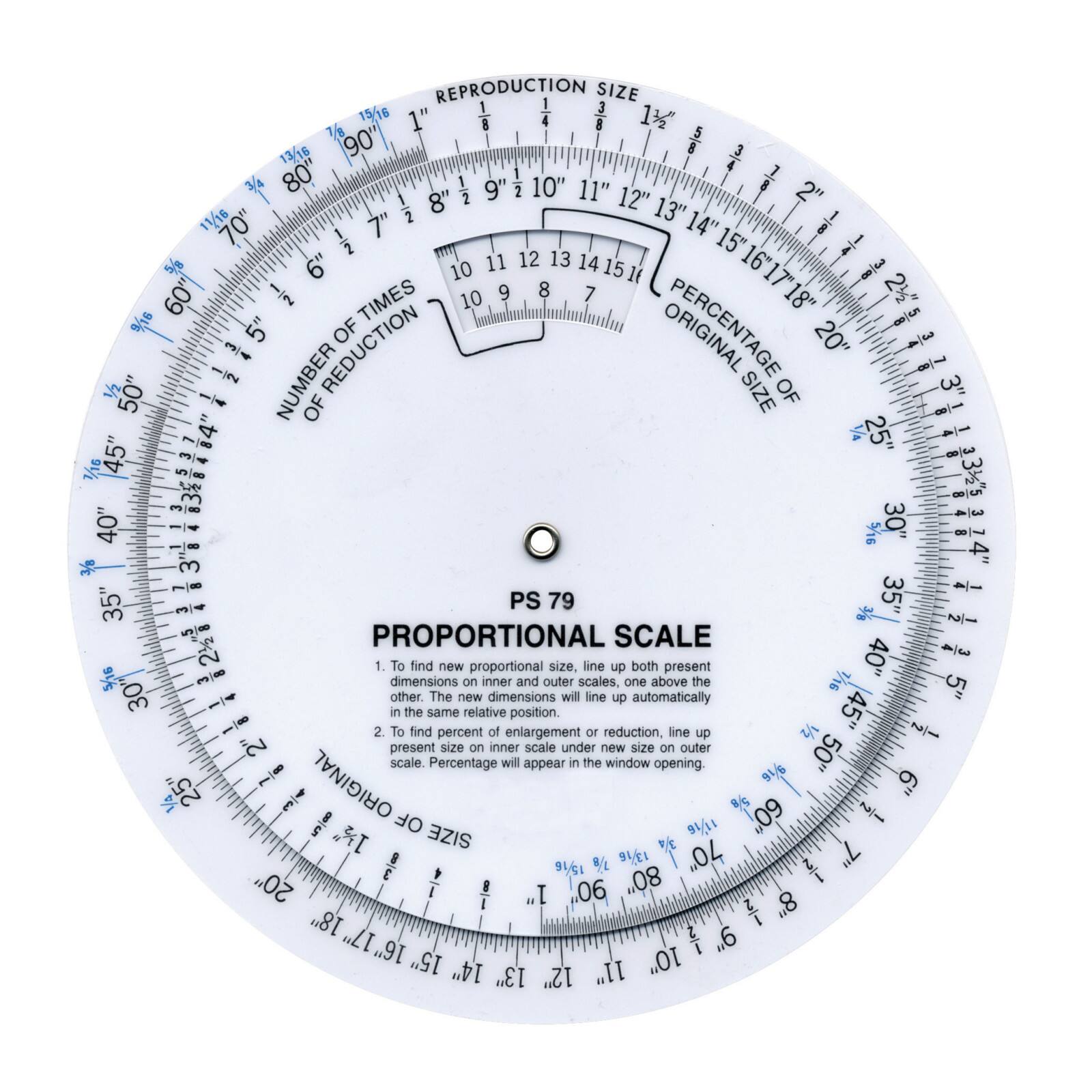 C-Thru Circular Proportional Scale