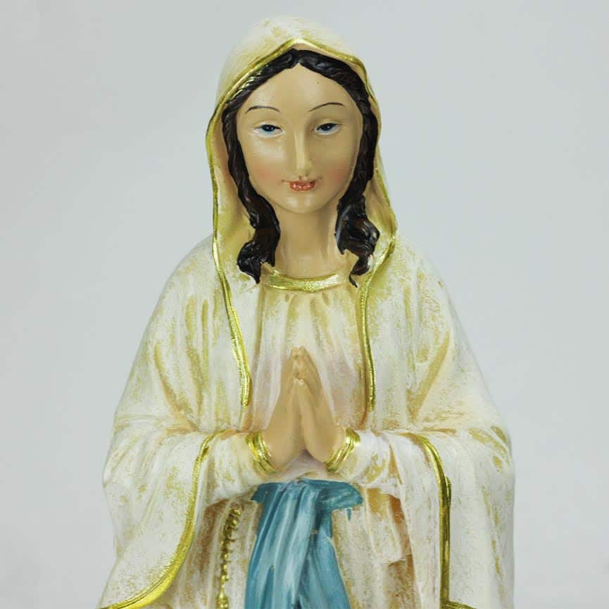 12" Blessed Mother Virgin Mary Table Top Figure