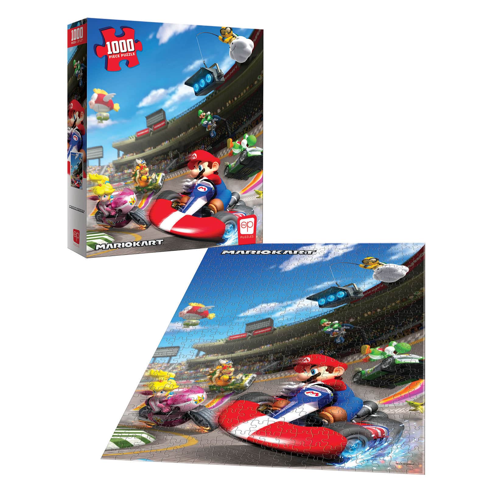 USAopoly Super Mario&#x2122; &#x22;Mario Kart&#x22; 1000-Piece Puzzle