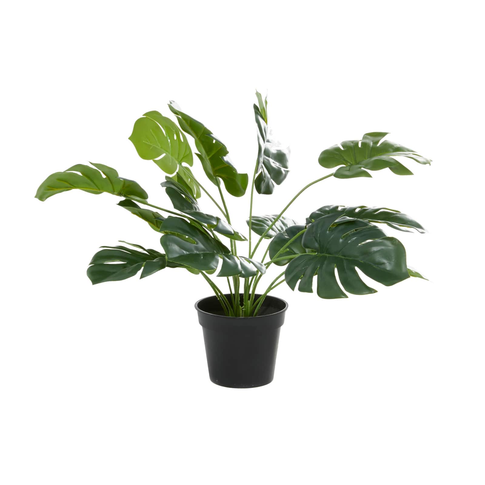 Green Plastic Traditional Artificial Foliage, 16" x 21" x 20"