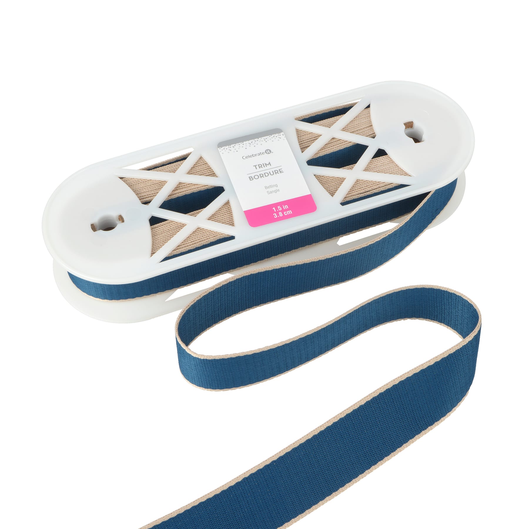 1.5&#x22; Natural Edged Belting Trim by Celebrate It&#xAE;