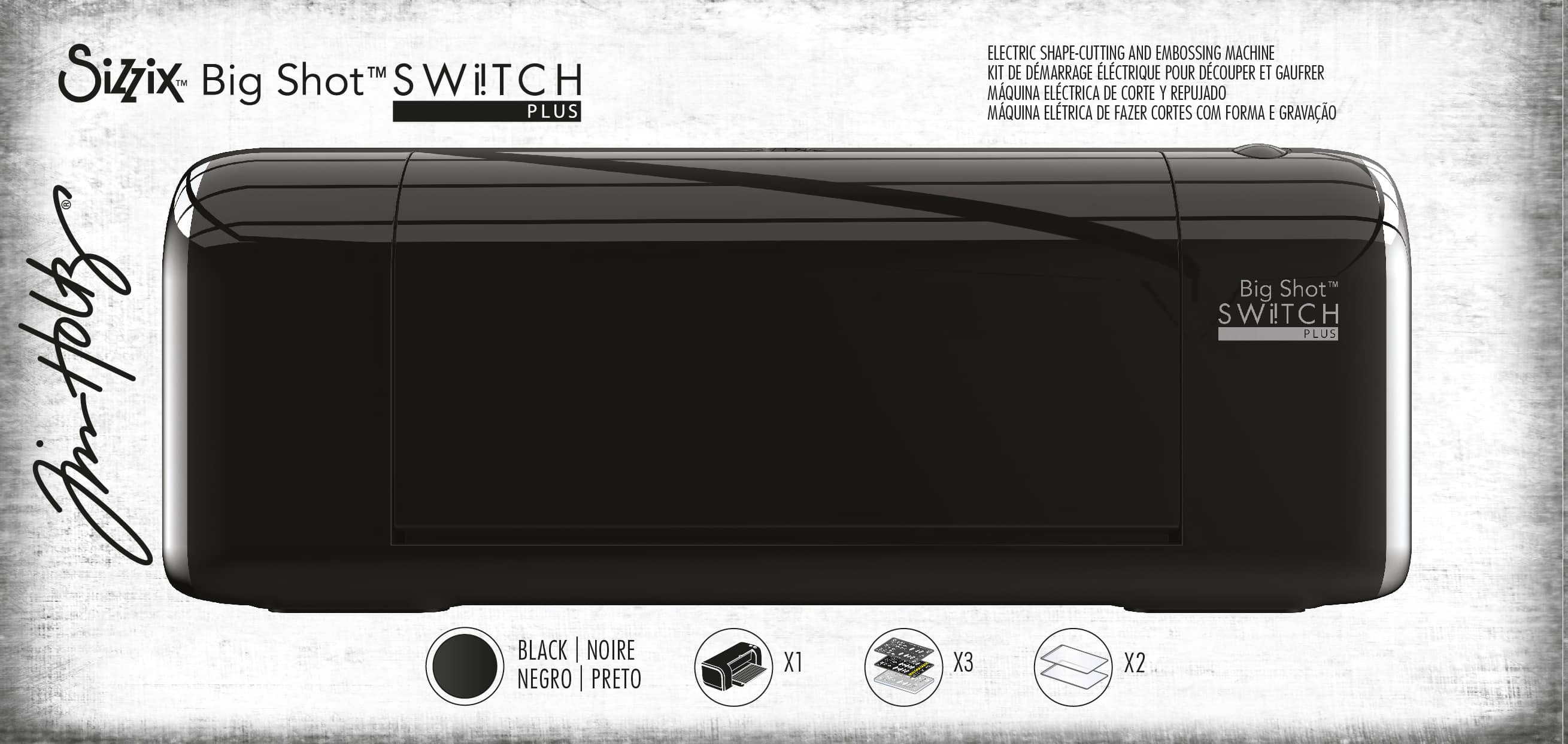 Sizzix® Big Shot Switch Plus Machine Tim Holtz Edition