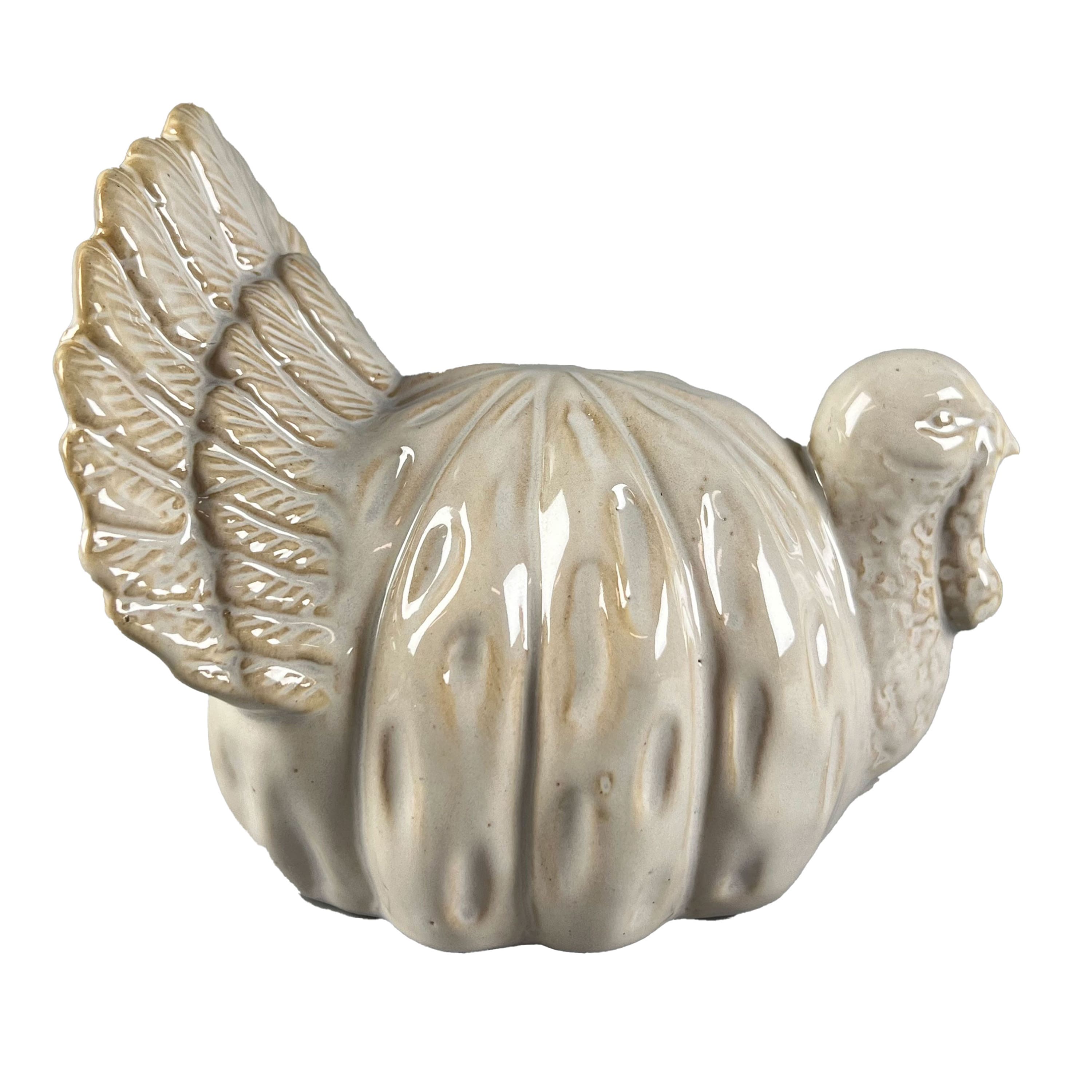 5&#x22; Ceramic Turkey Tabletop D&#xE9;cor by Ashland&#xAE;