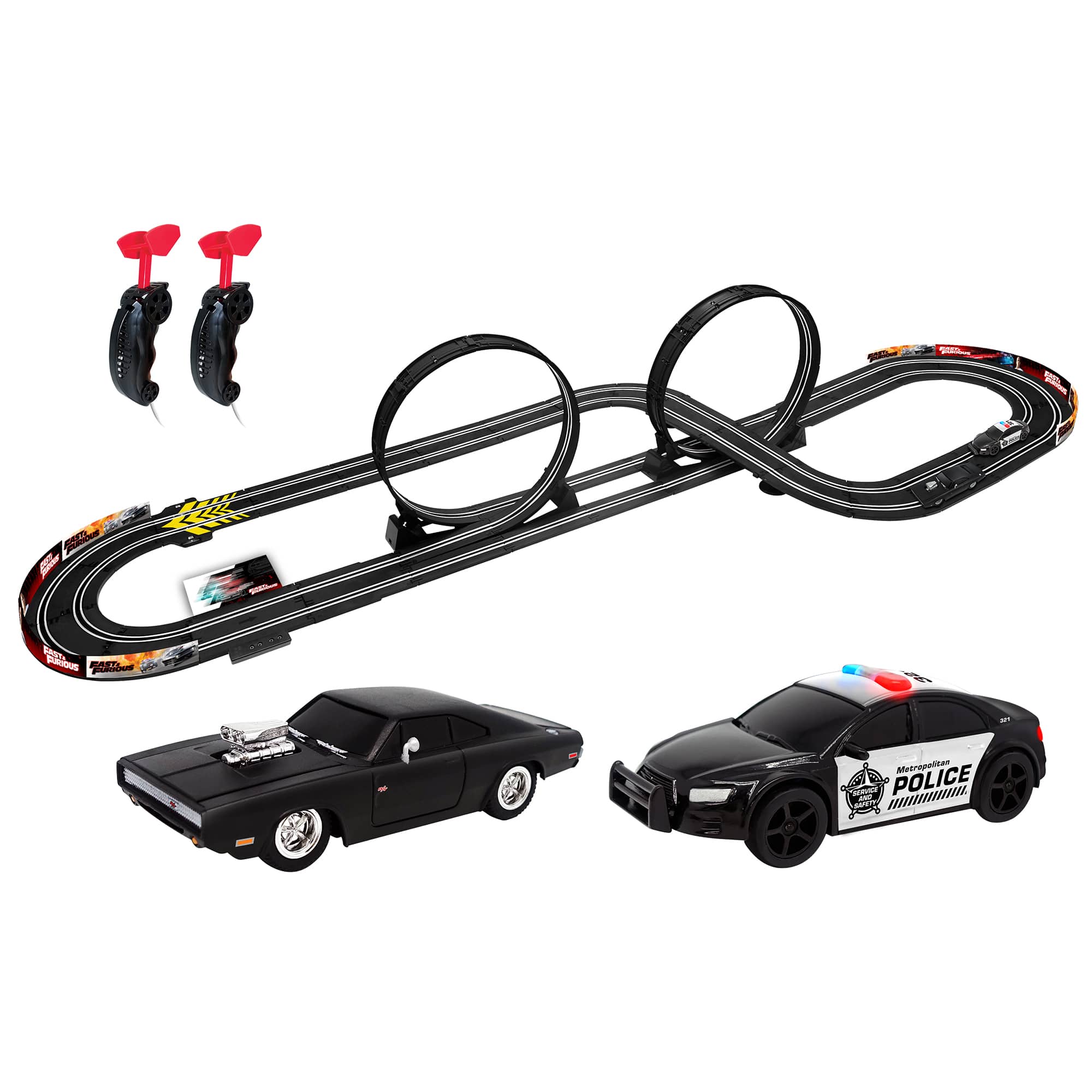 Fast & Furious: Stunt Raceway Slot Car Set