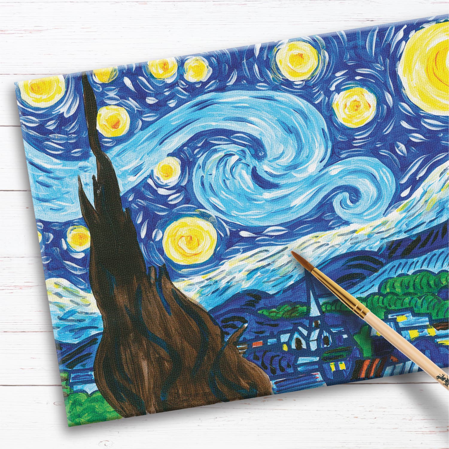 Faber-Castell Paint by Number Museum Series, The Starry Night