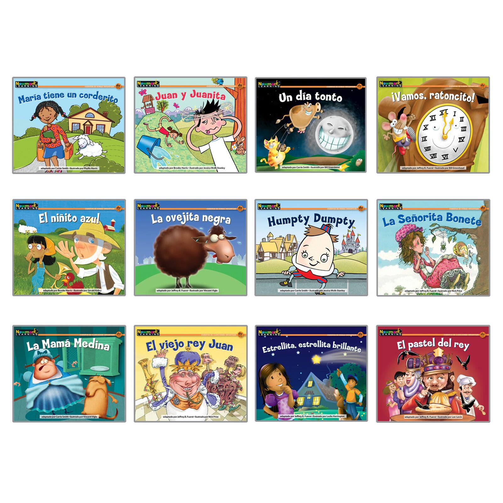 Newmark Learning® Rising Readers Leveled Spanish Nursery Rhyme Tales ...