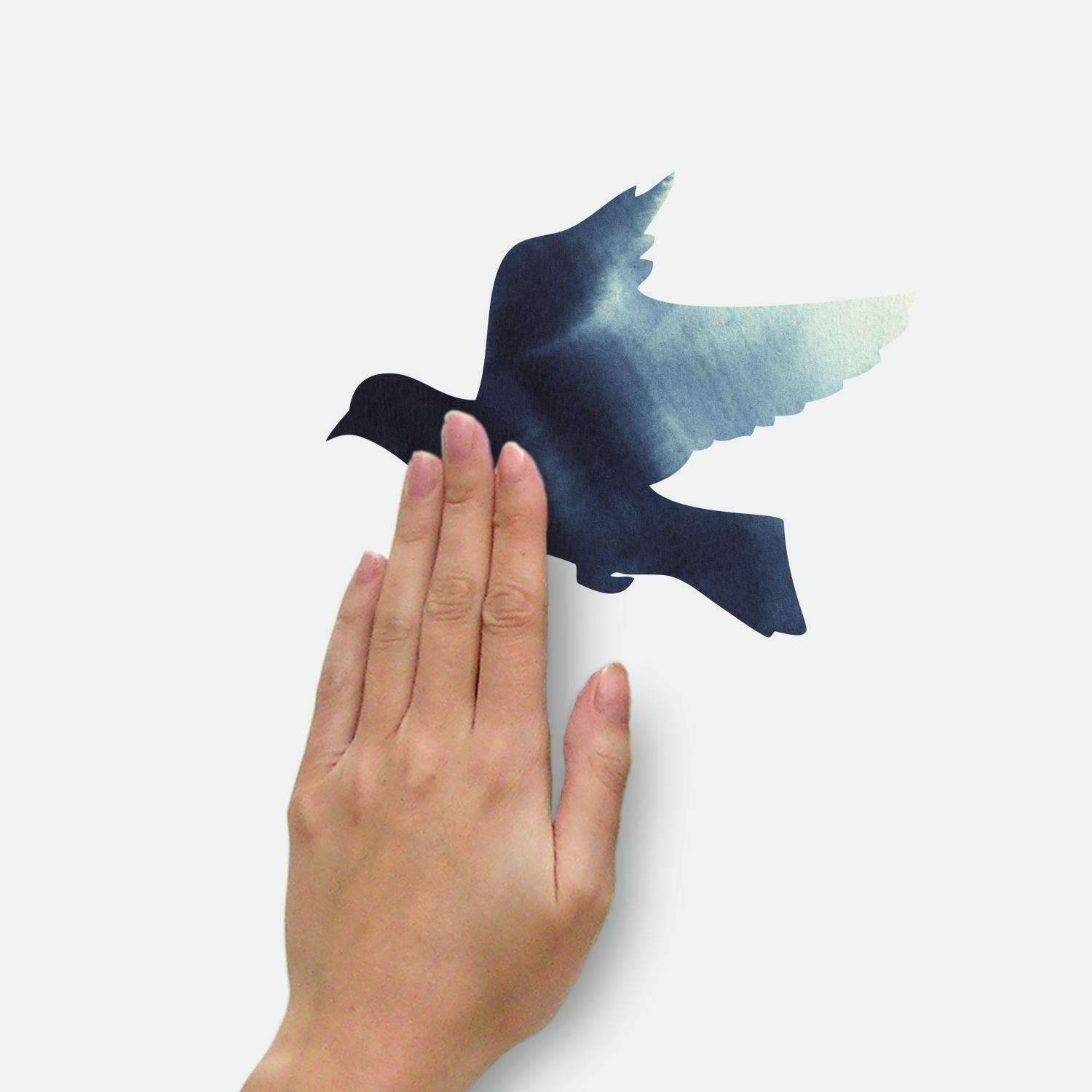 RoomMates Birds in Flight Peel & Stick Giant Wall Decals