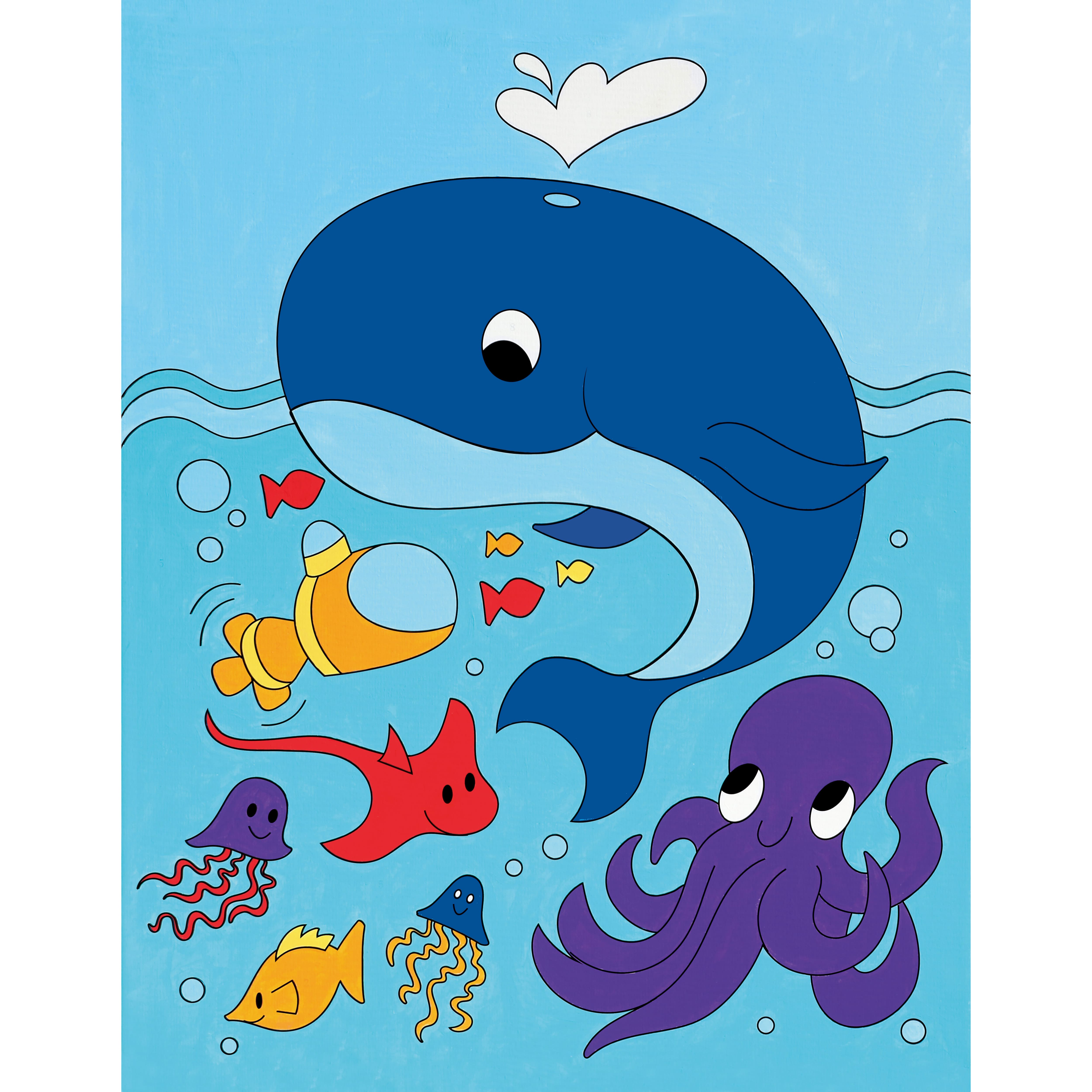 Sea Life Paint by Number Kit by Creatology&#x2122;