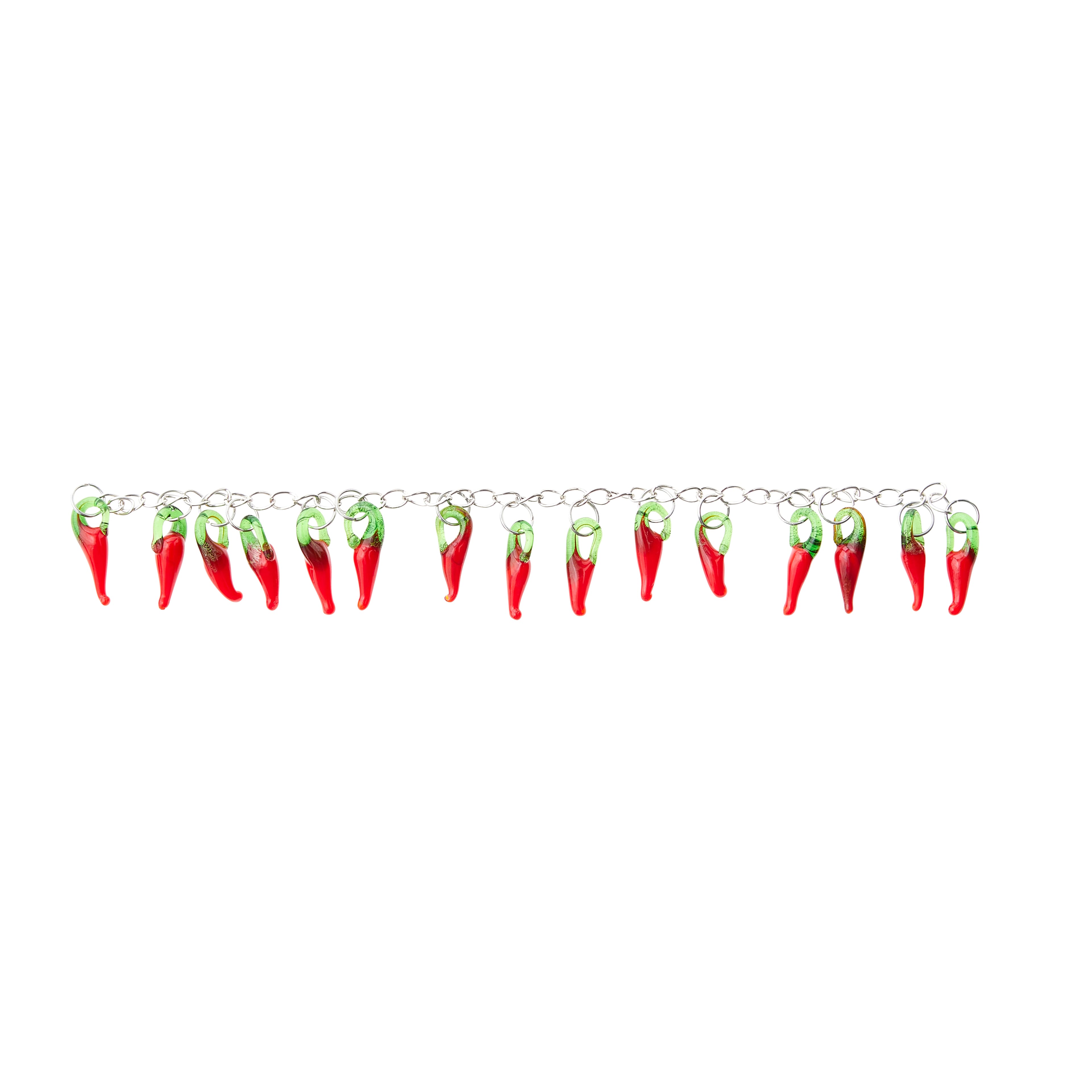 Glass Hot Chili Pepper Beads, 19mm by Bead Landing&#x2122;