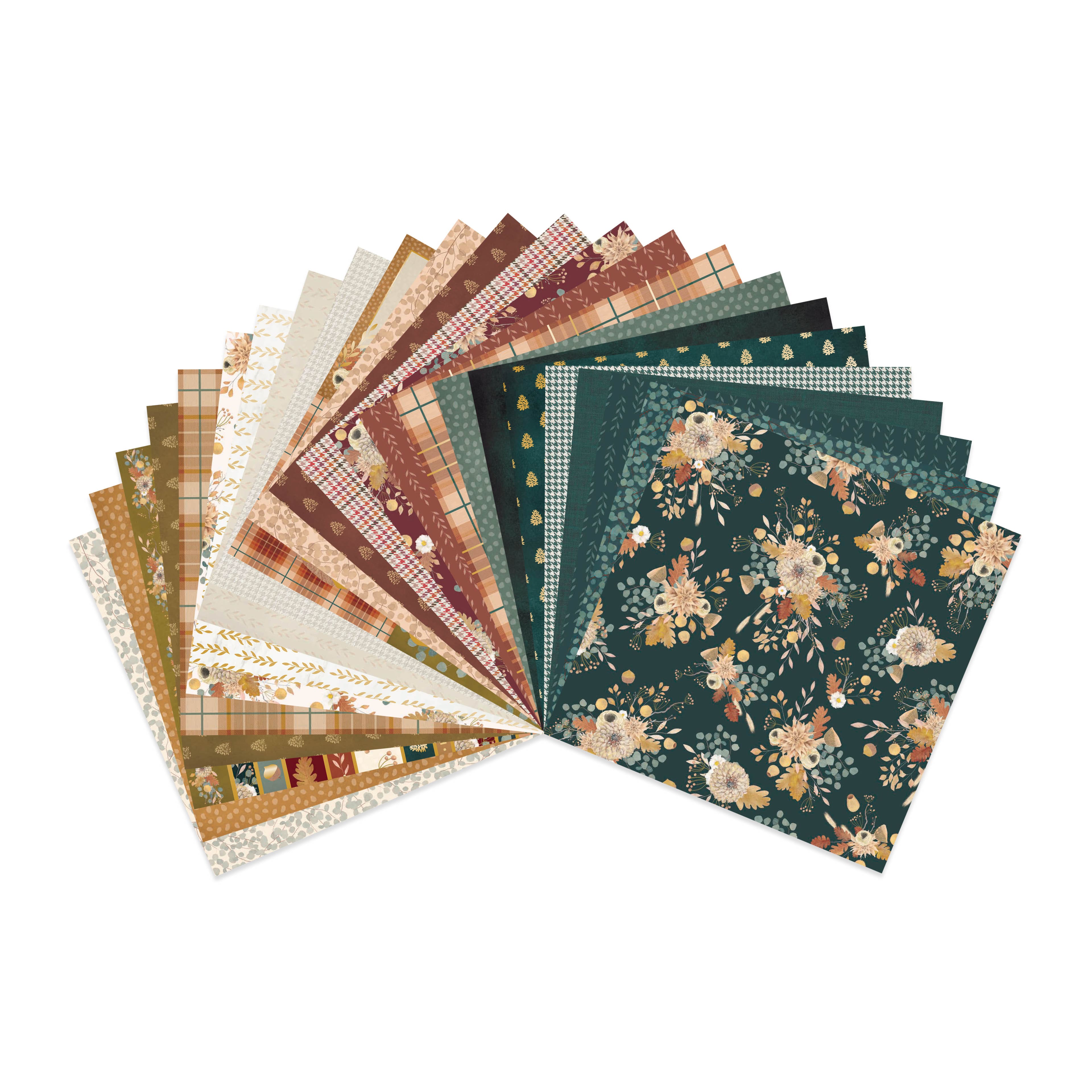 Craft Smith 12&#x22; x 12&#x22; Warm Tapestry Paper Pad