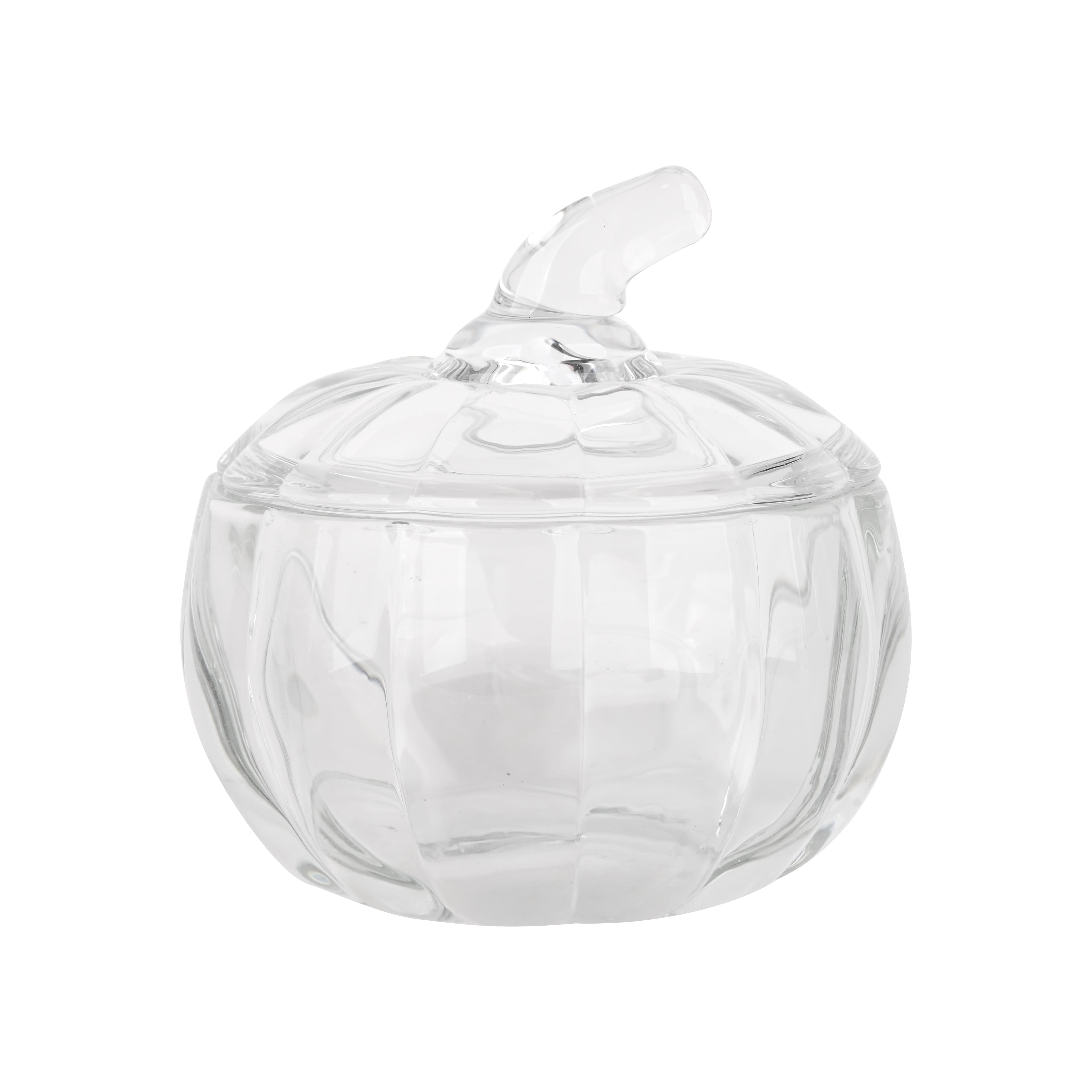 4" Pumpkin Glass Container by Ashland®