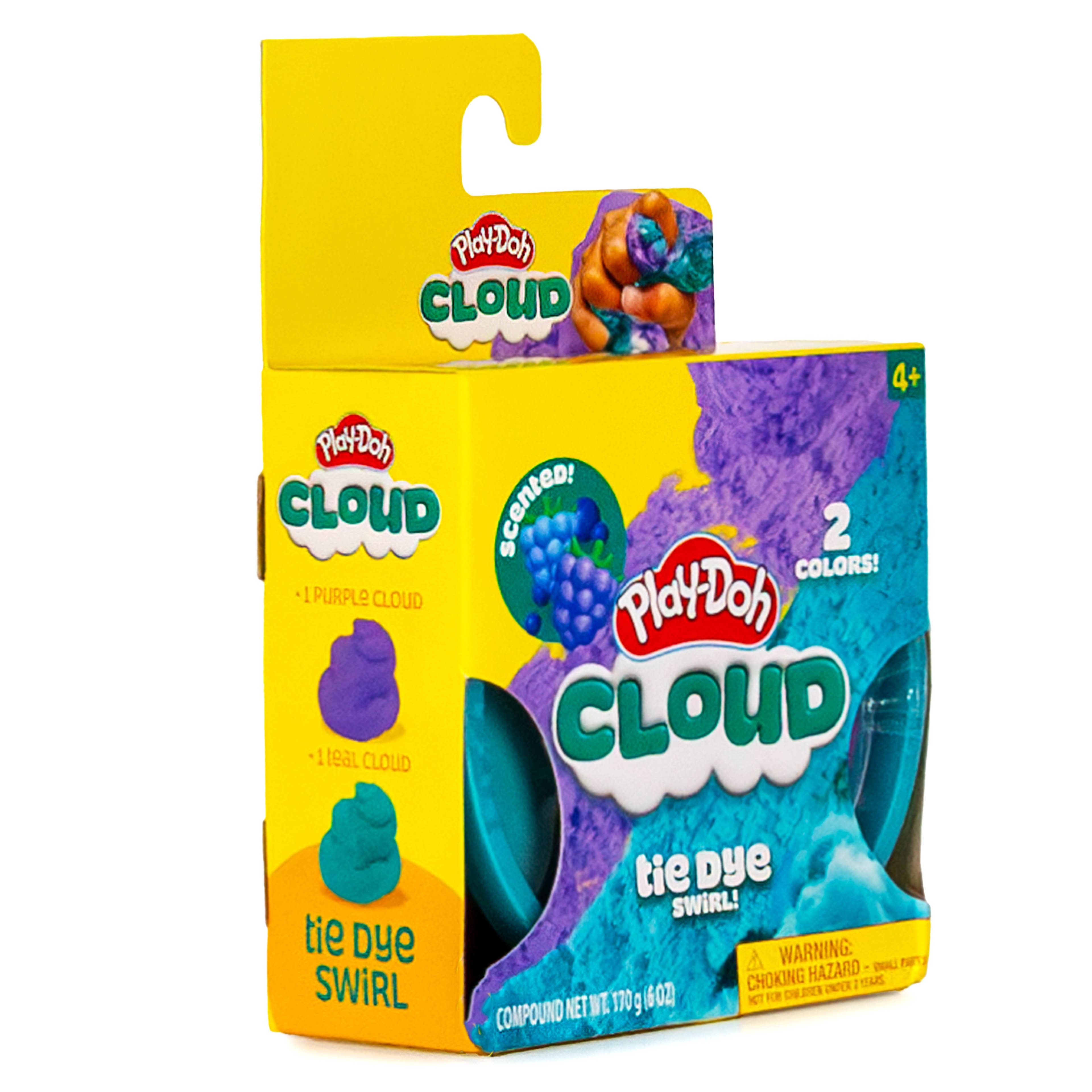 Play-Doh Cloud 2-Color Blue Raspberry Scented Compound