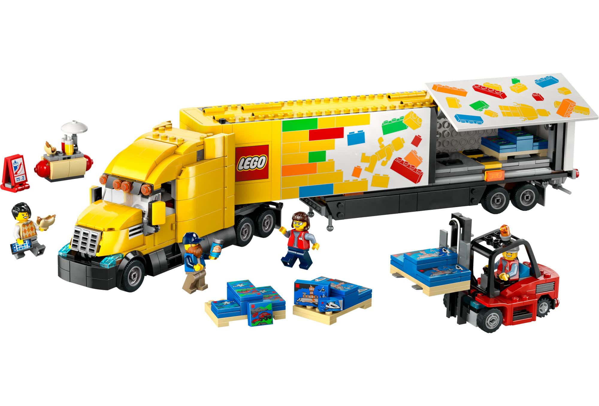 LEGO&#xAE; City Yellow Delivery Truck Toy 60440