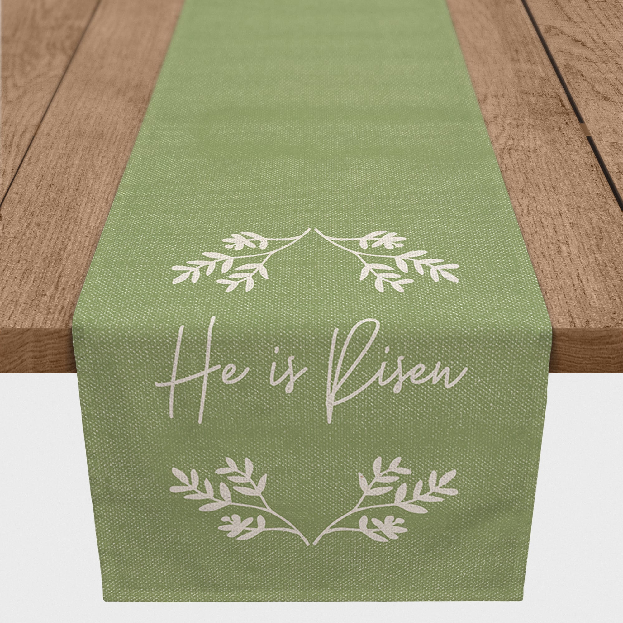 He Is Risen Runner 1 16" x 72" Cotton Twill Runner
