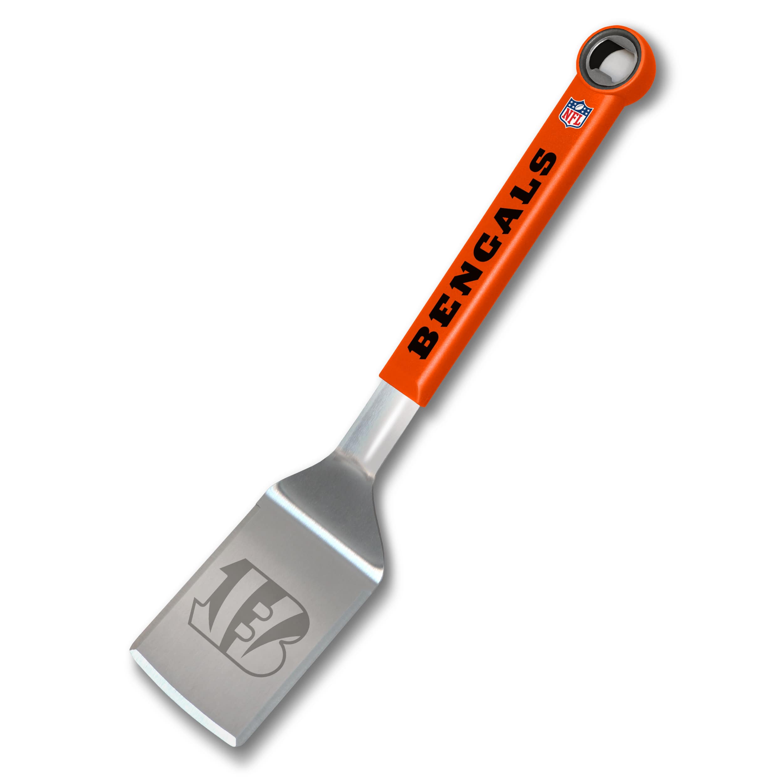 NFL Stainless Steel BBQ Spatula with Bottle Opener