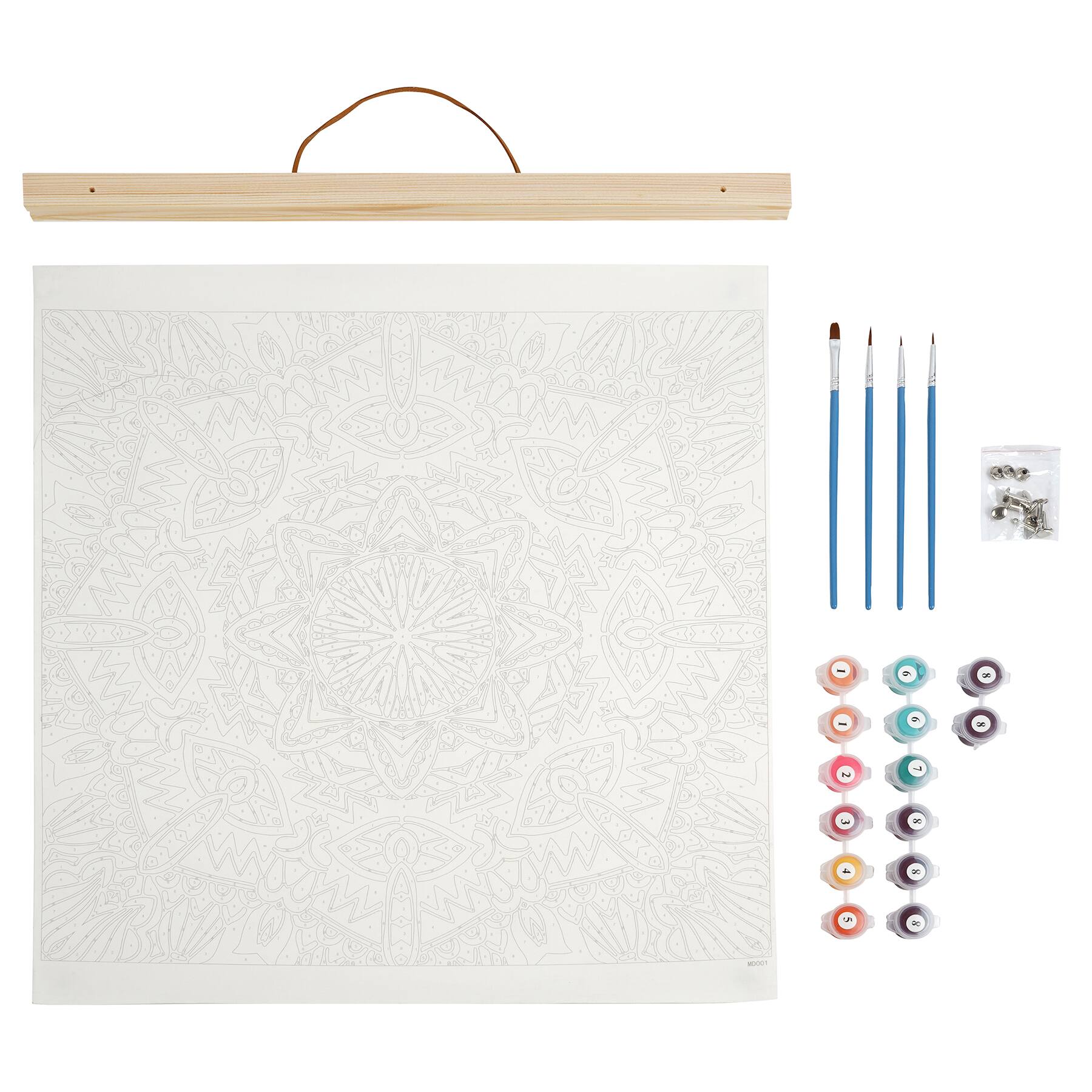 Multicolor Mandala Paint by Number Kit by Artist's Loft™ Necessities ...