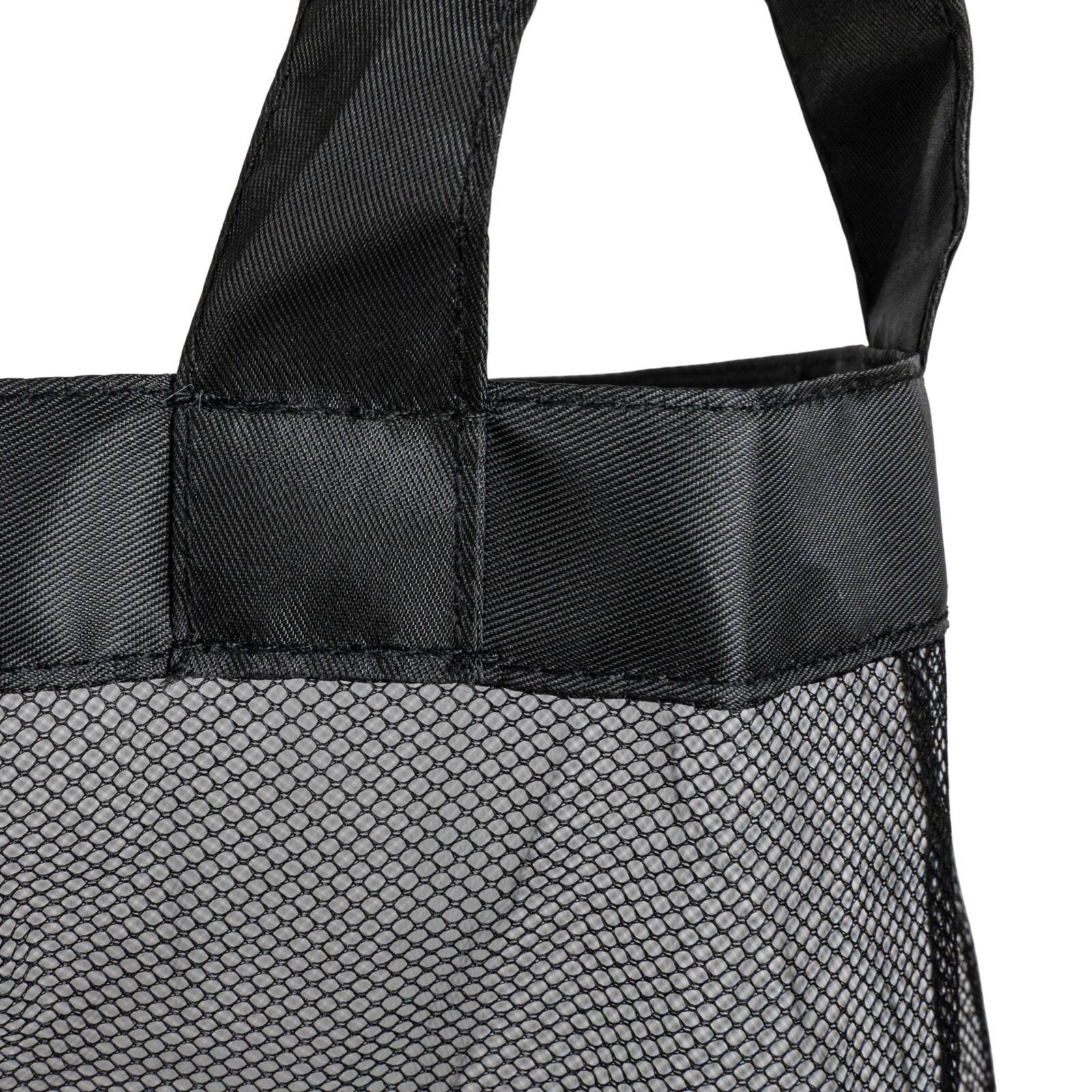 Household Essentials 29&#x22; Black Sleek Laundry Hamper with Dual Mesh Liners &#x26; Lid