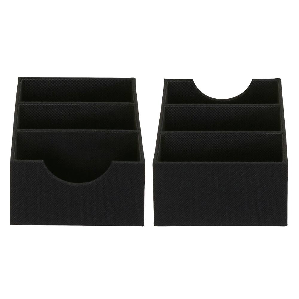 Household Essentials 3-Compartment Drawer Organizers, 2ct.