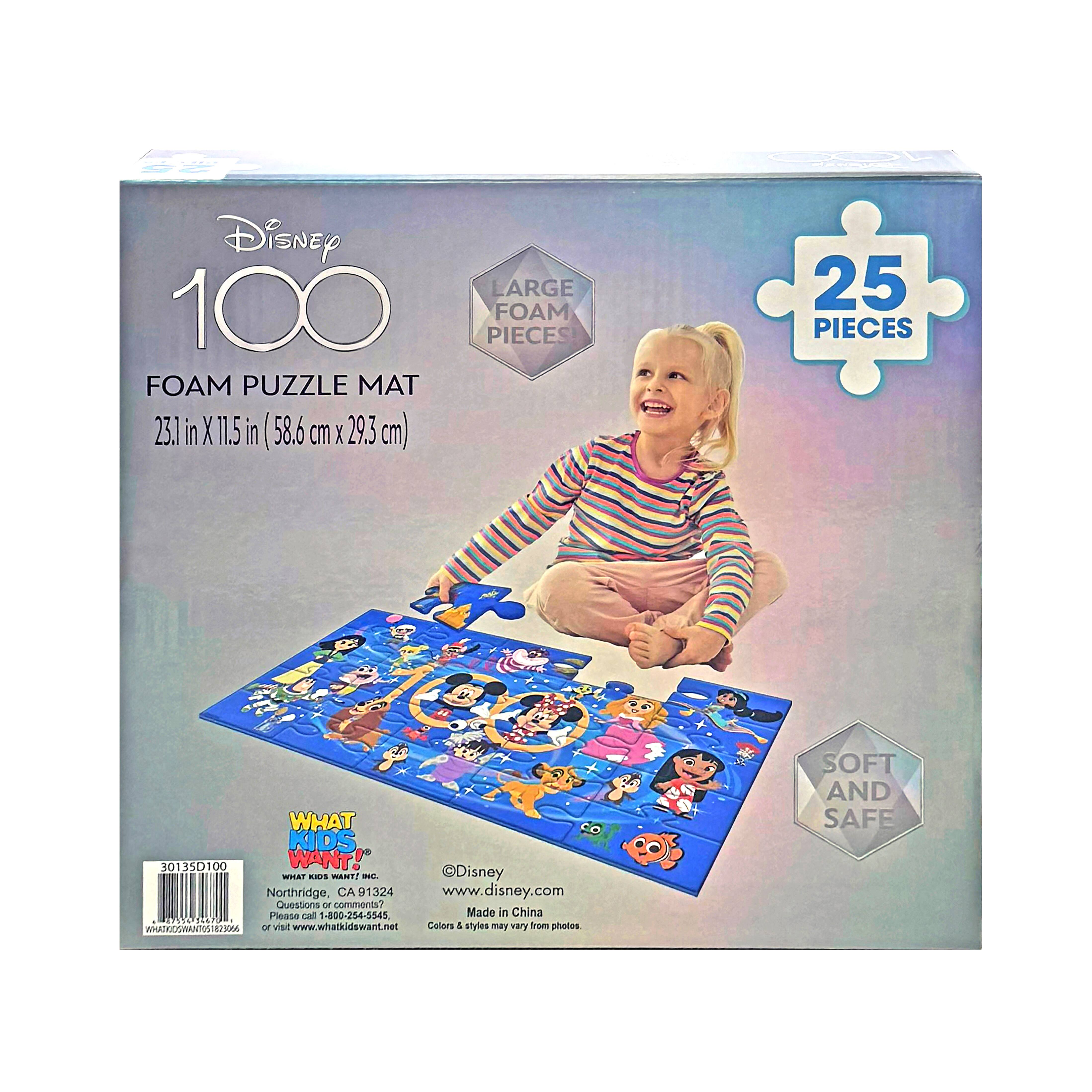 Disney Minnie Mouse 25 Piece Foam Puzzle