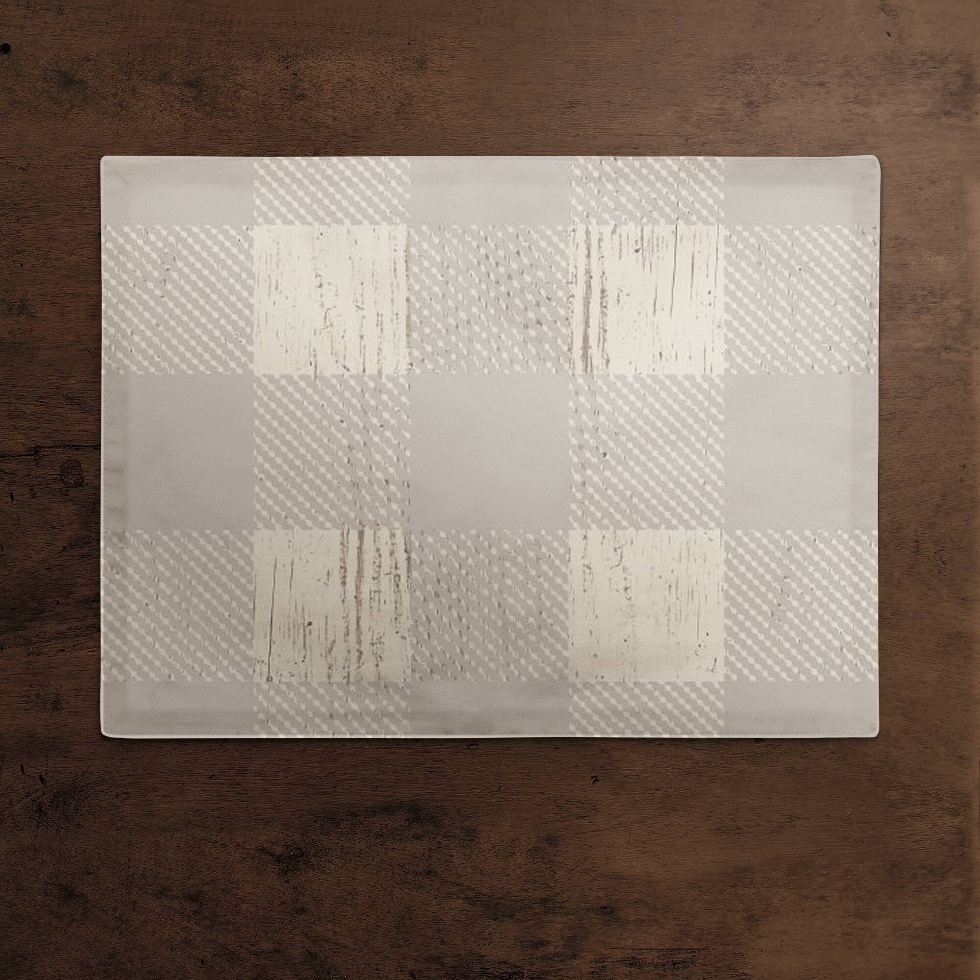 Buffalo Check Cotton Twill Placemat
