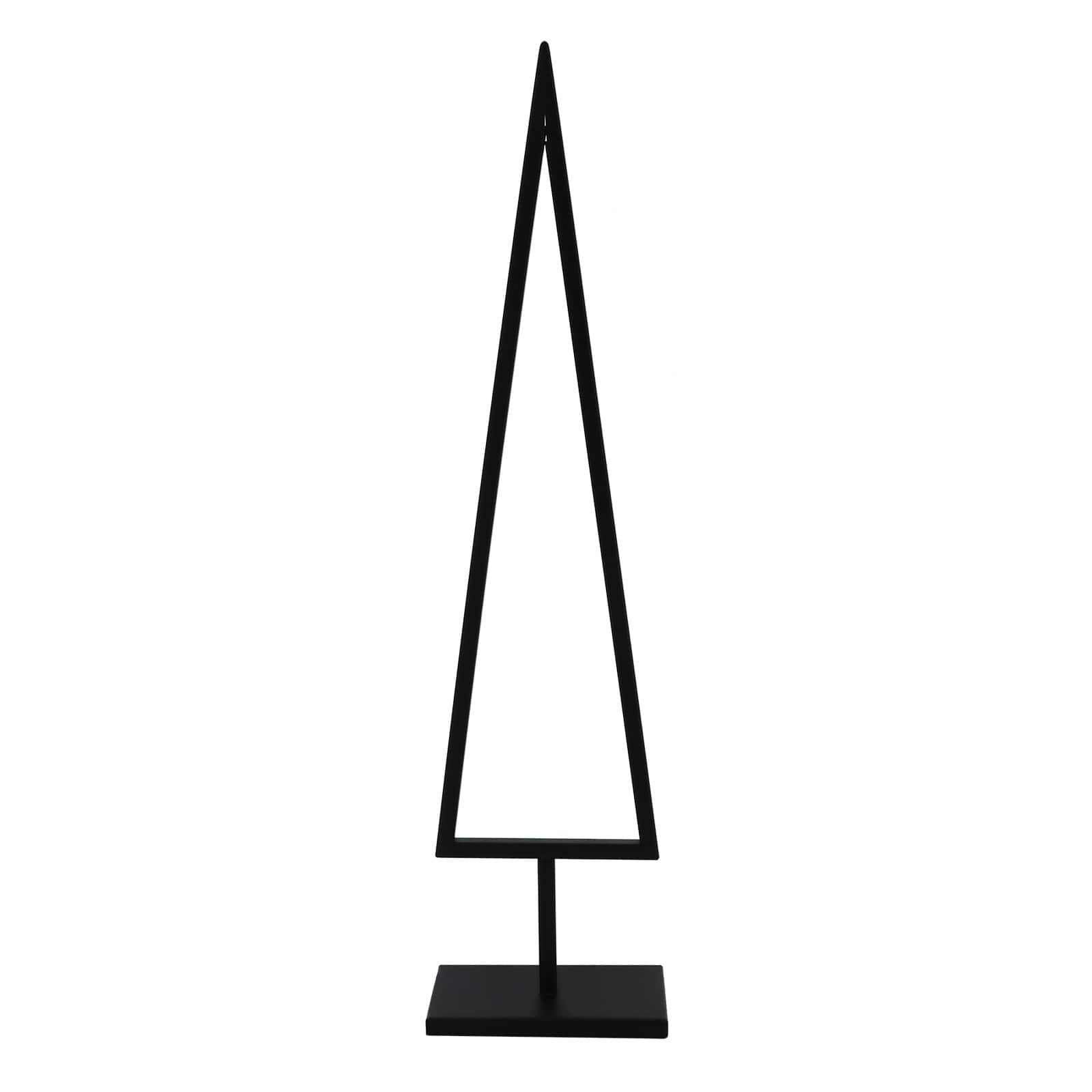 Black Metal Triangle Tree Tabletop D&#xE9;cor by Ashland&#xAE;