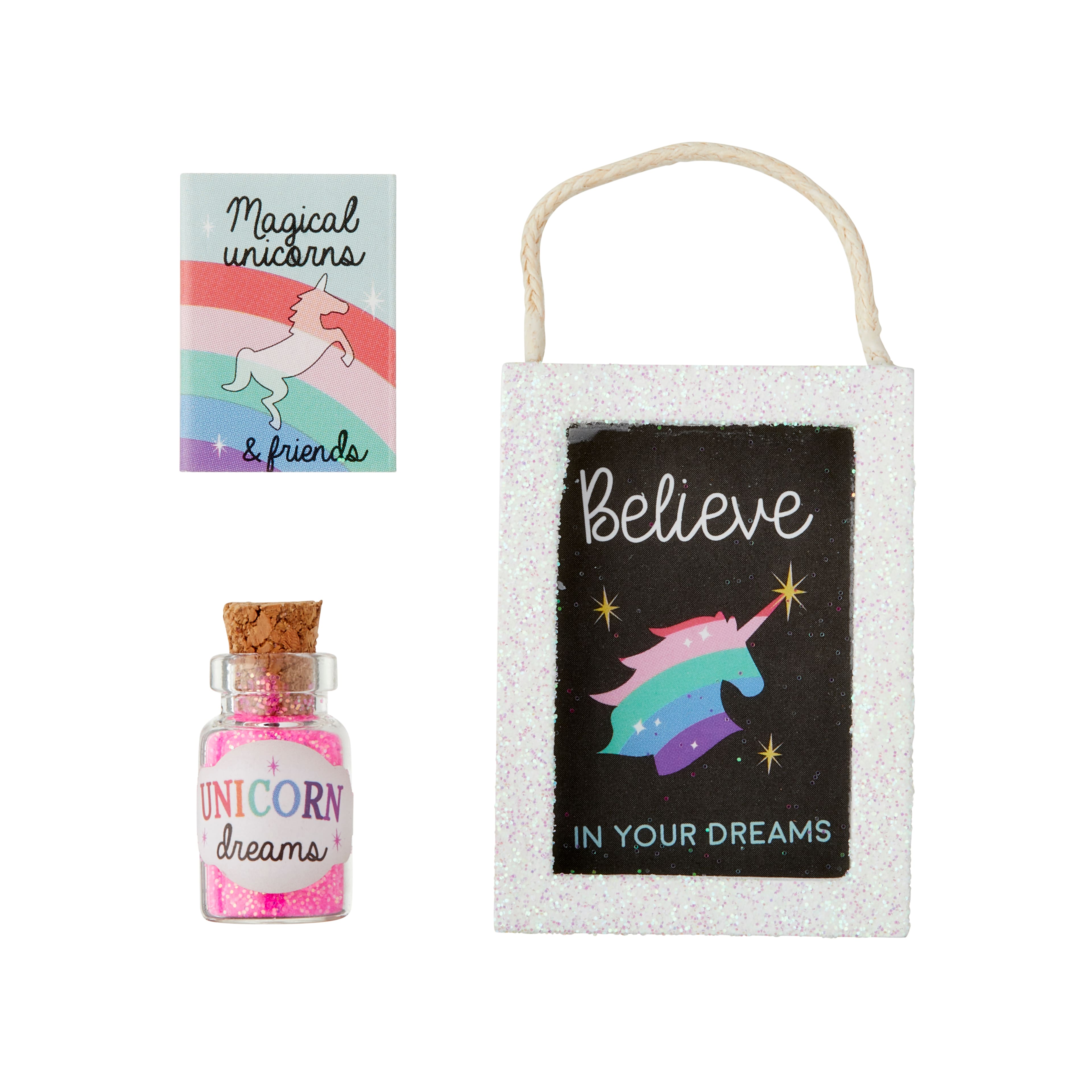 12 Pack: Mini Unicorn Accessory Set by Make Market&#xAE;