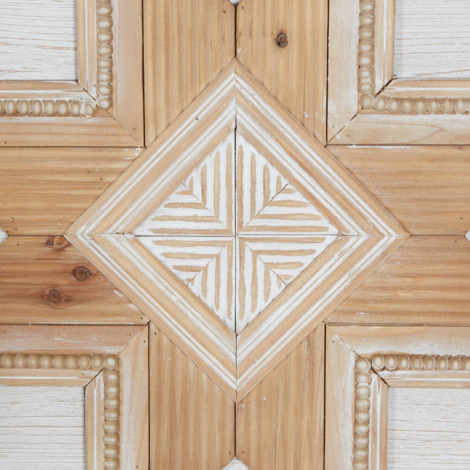 Brown & White Wood Rustic Southwest Wall Décor Set