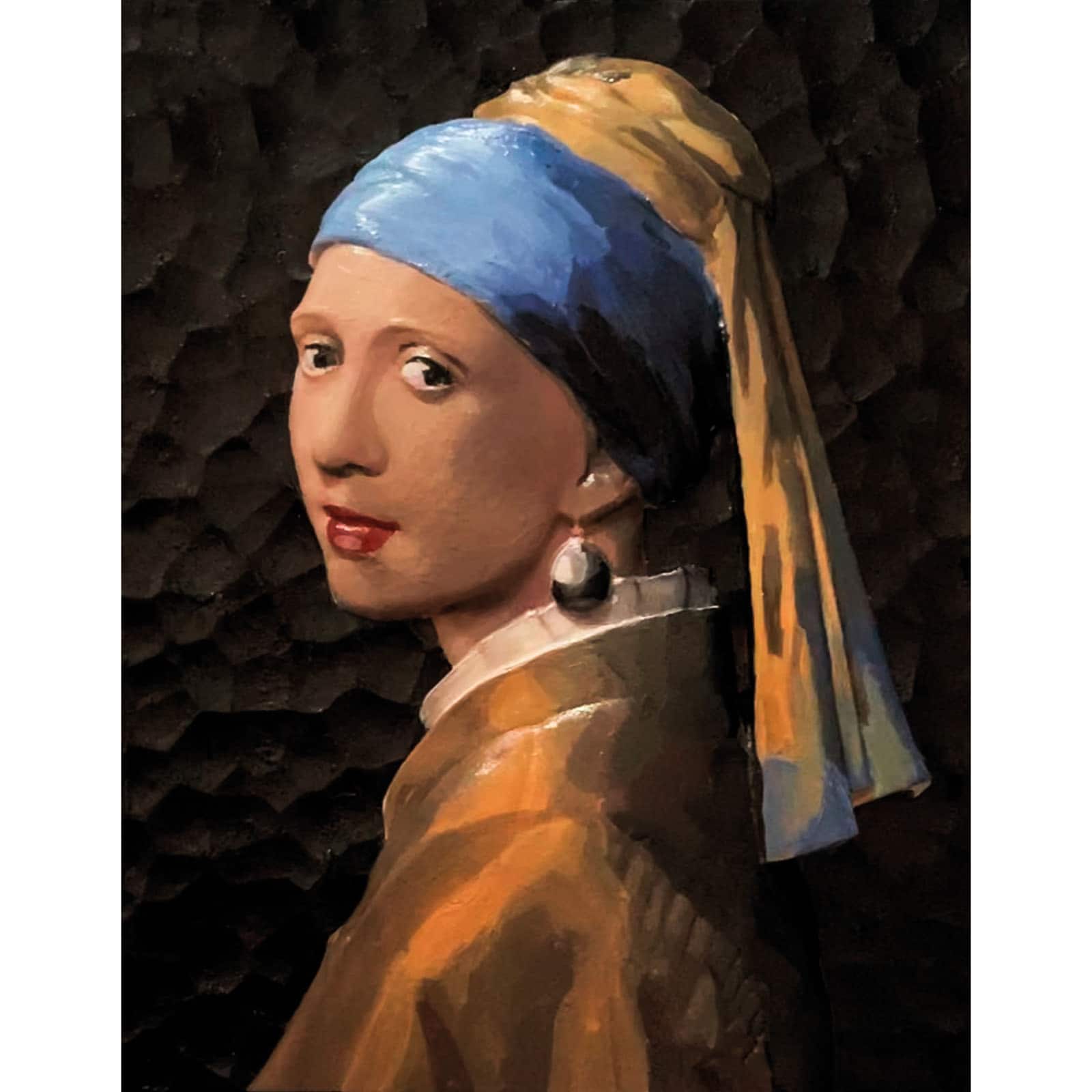 Girl with the Pearl Earring Relief Painting Kit by Artist&#x27;s Loft&#xAE;