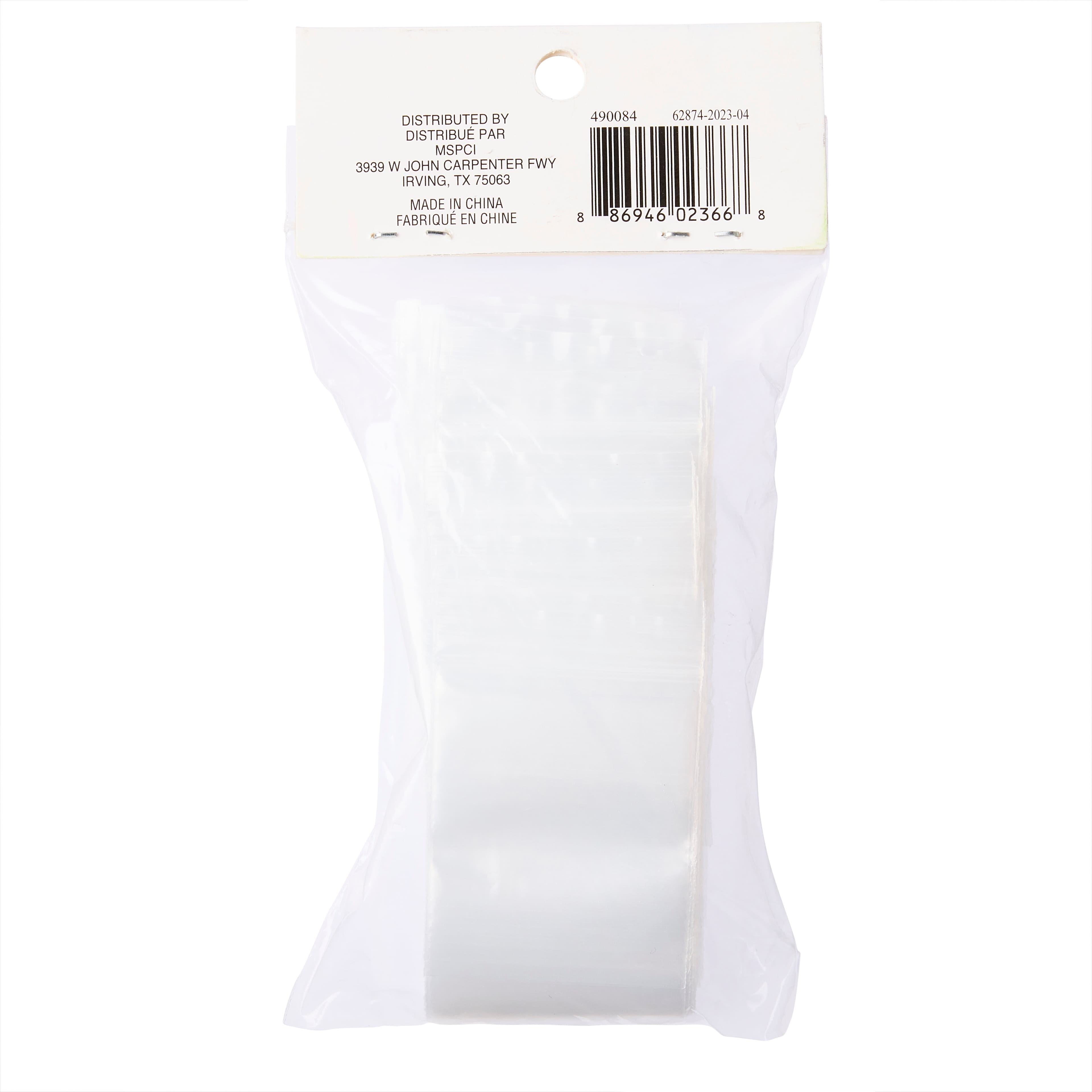 8 Packs: 150 ct. (1,200 total) 1.5" x 2" Resealable Zip Bags by Bead Landing™