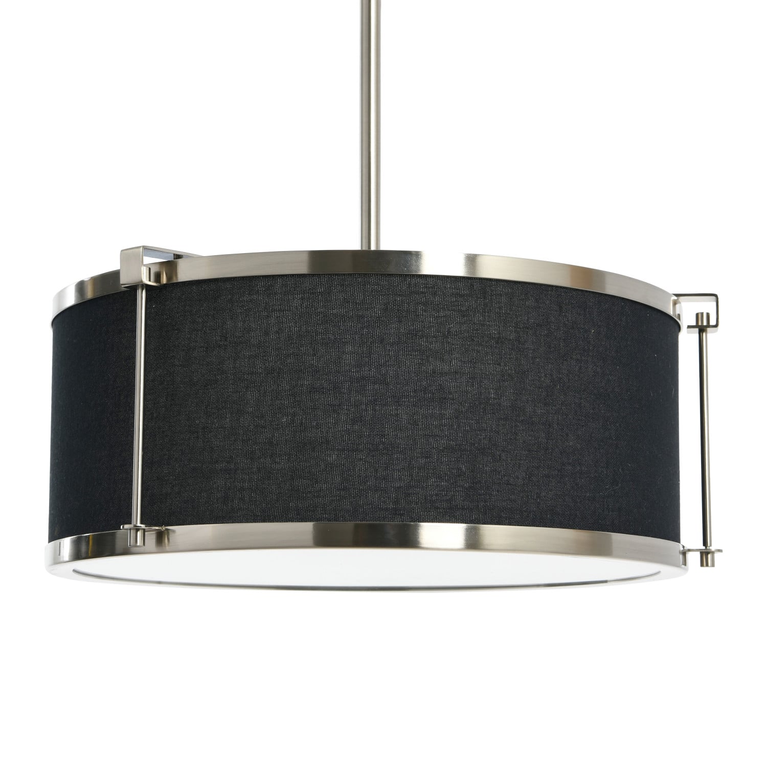 Hello Honey® Robert Stevenson Lighting Harrison Metal Ceiling Light with Captured Linen Shade