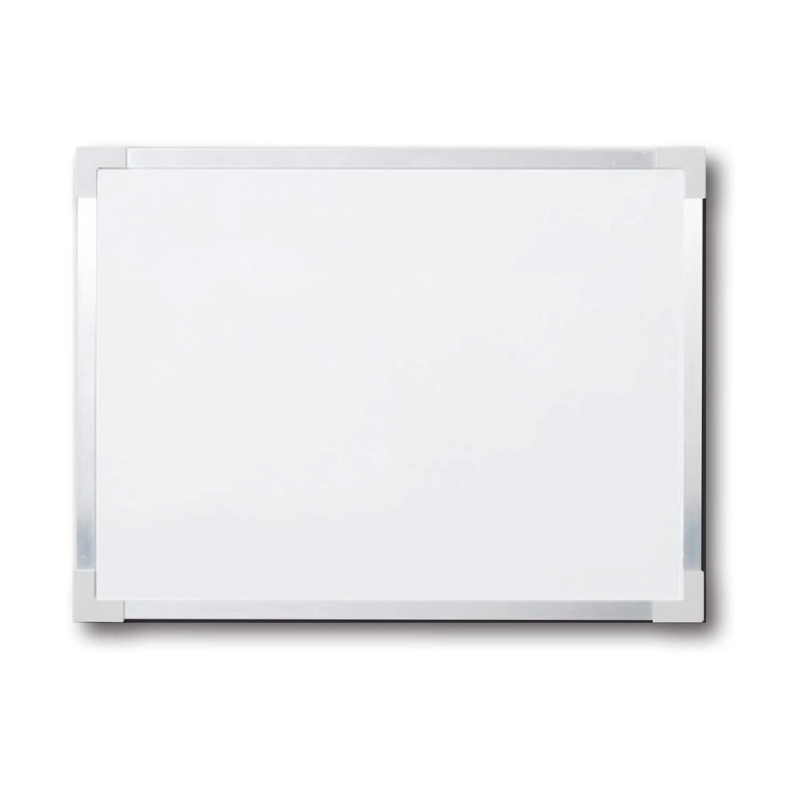Crestline White Aluminum Framed 36&#x27;&#x27; x 48&#x27;&#x27; Dry Erase Board