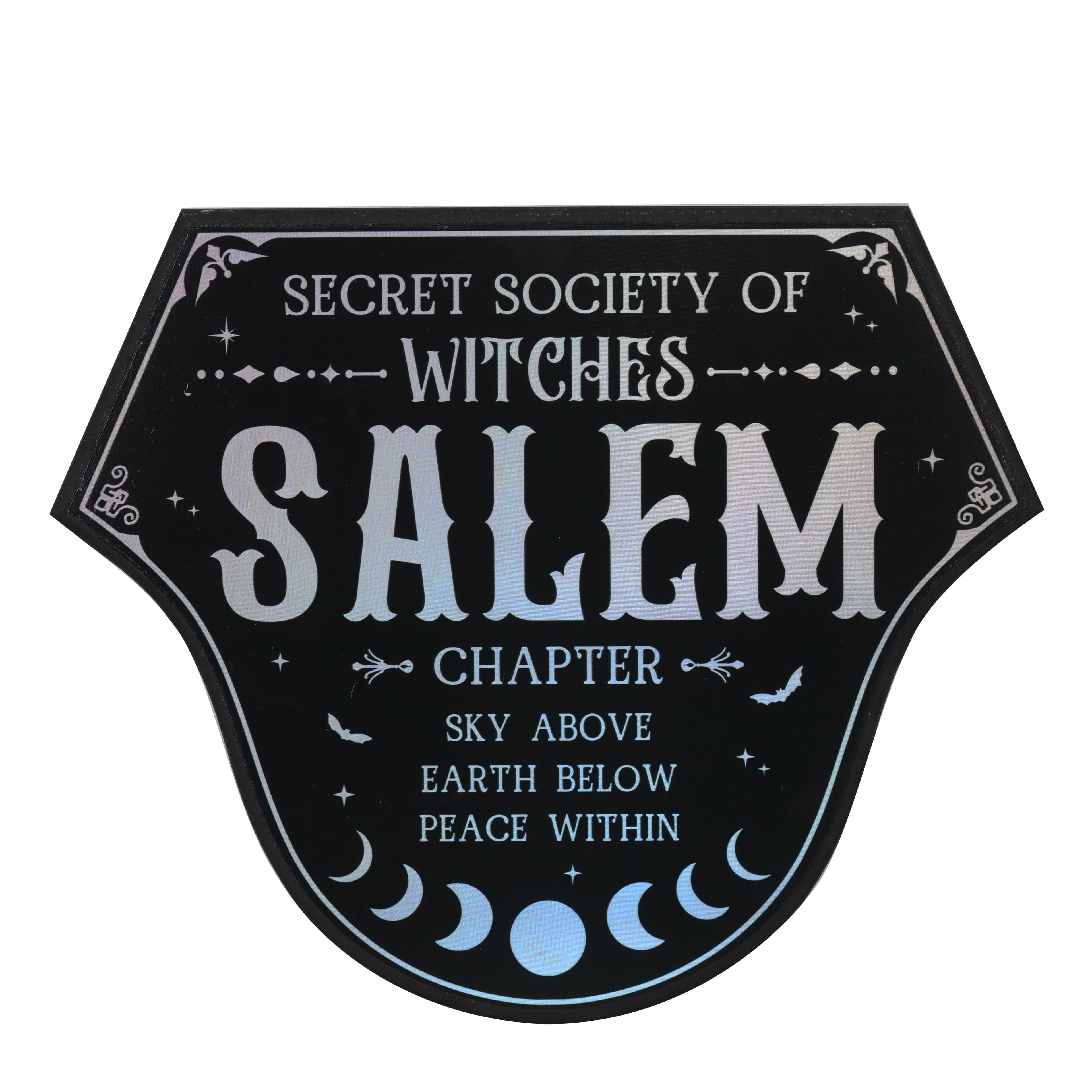 15.75&#x22; x 13&#x22; Society of Witches Wall Sign by Ashland&#xAE;