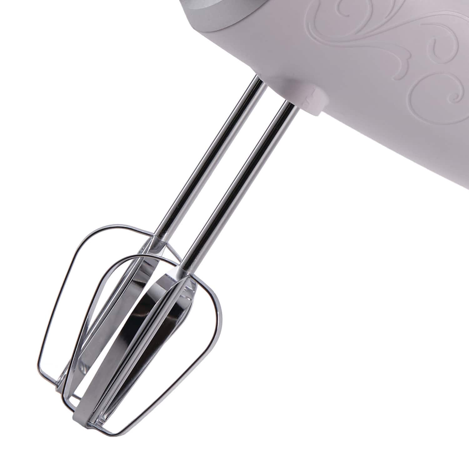 Brentwood White Lightweight 5-Speed Electric Hand Mixer